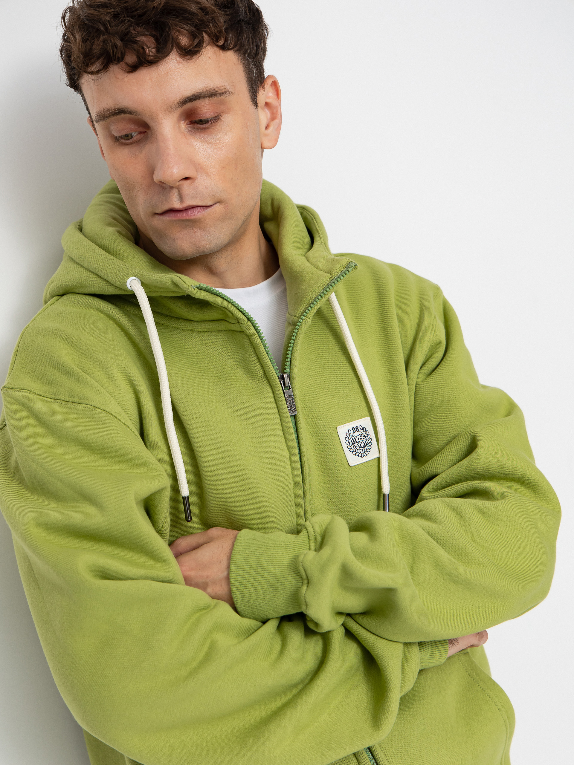 Hanorac cu glugă MassDnm Patch HD (olive)