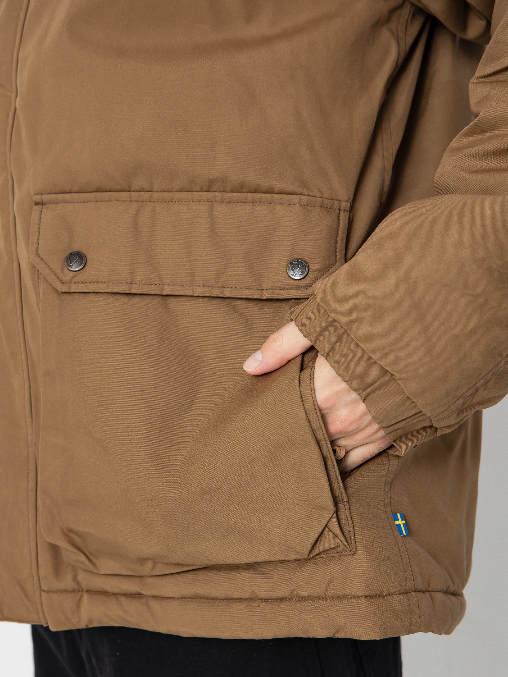 Geacă Fjallraven Ovik Padded (wood brown)