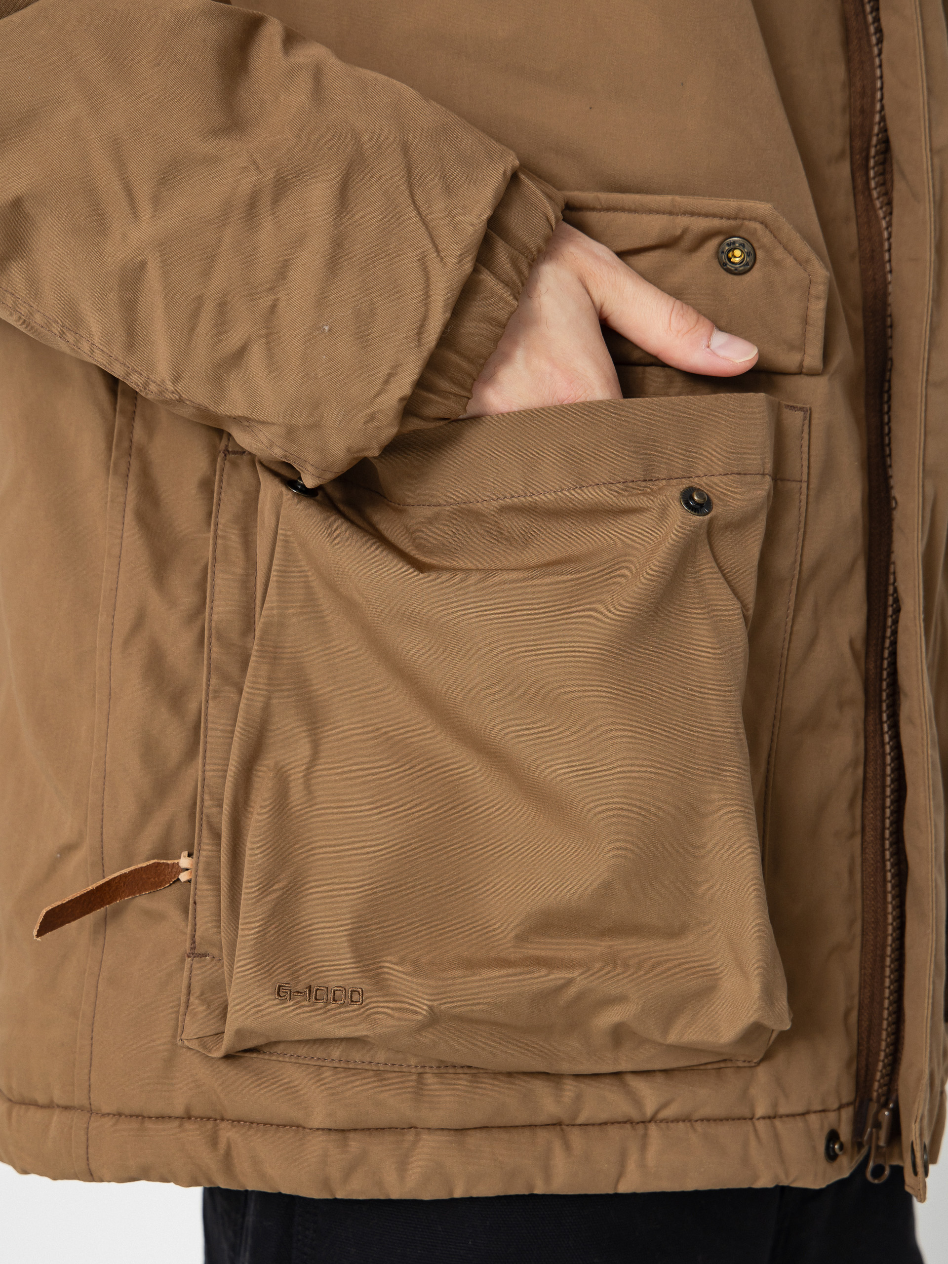 Geacă Fjallraven Ovik Padded (wood brown)