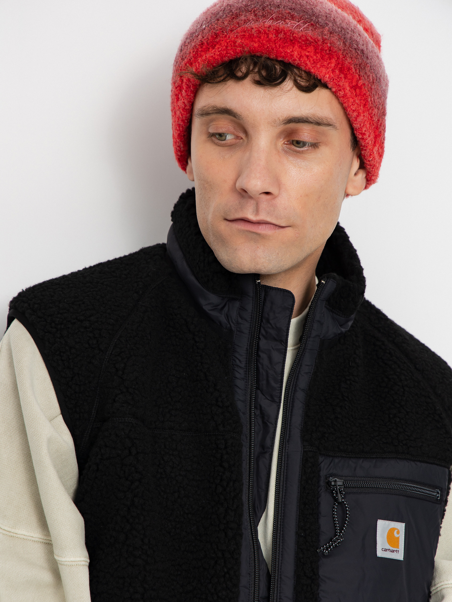 Vestă Carhartt WIP Prentis (black/black)