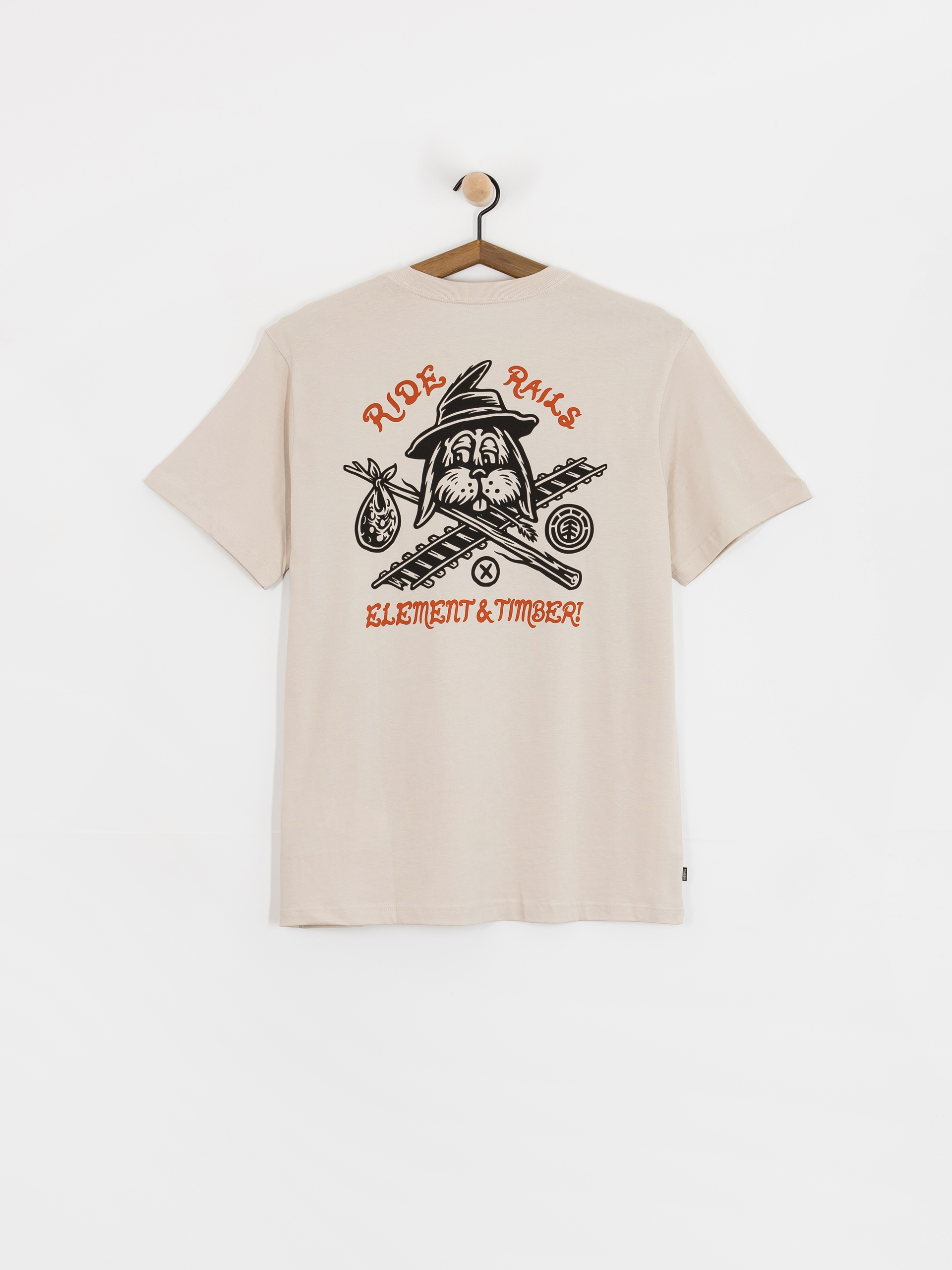 Tricou Element Timber Hobos (oat milk)