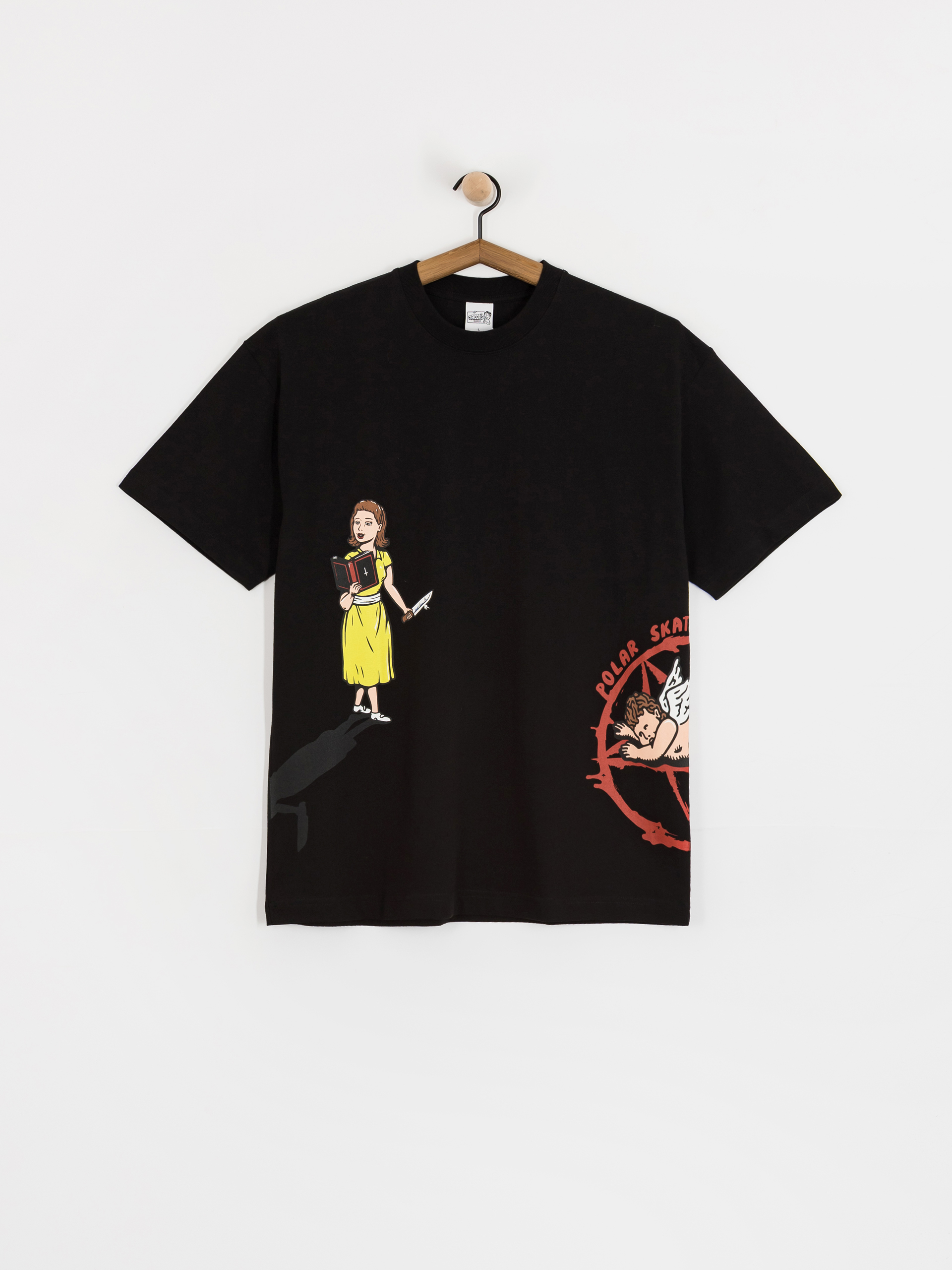 Tricou Polar Skate Sacrifice 2 (black)