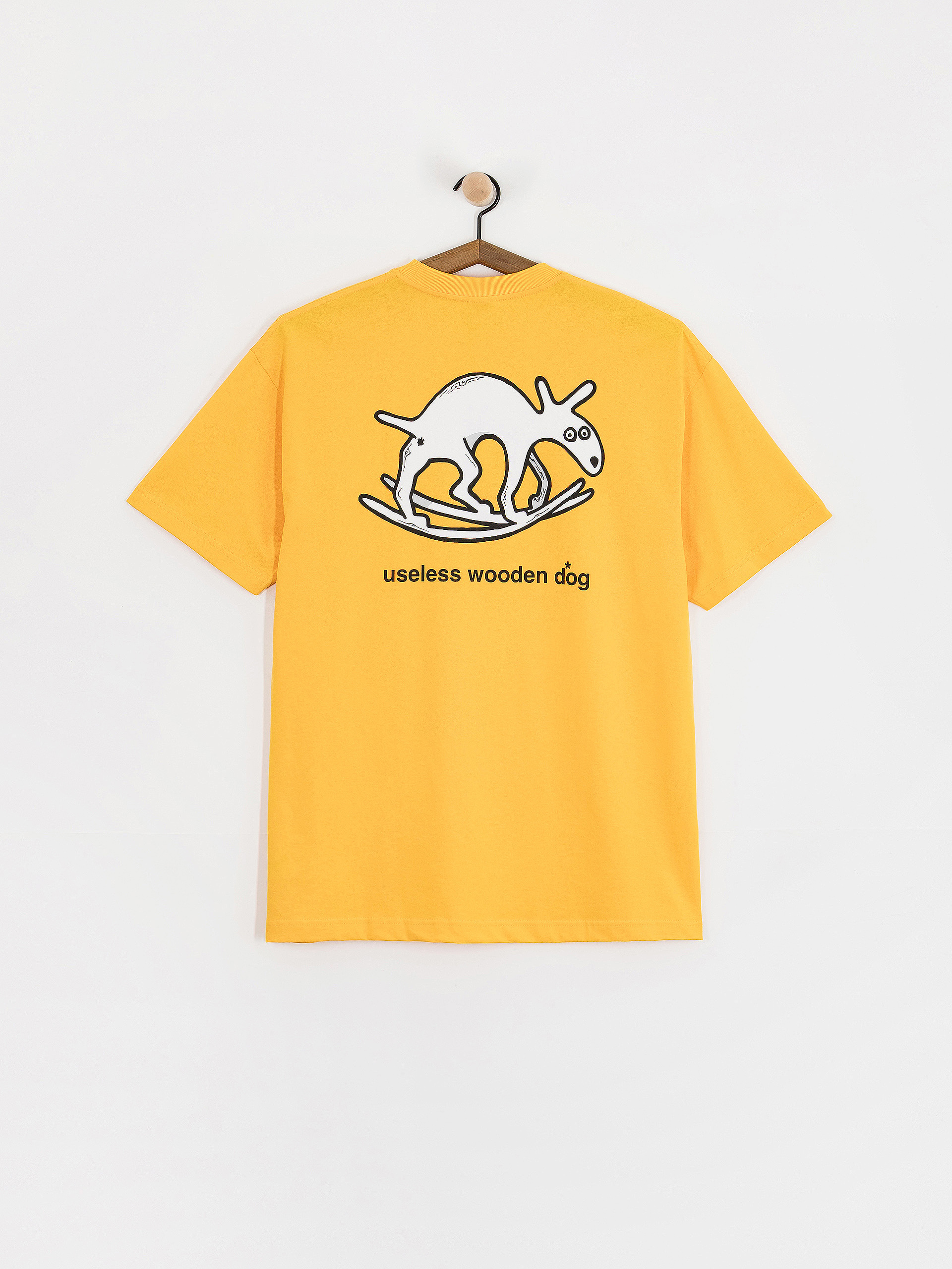Tricou Polar Skate Useless Wooden Dog (yellow)