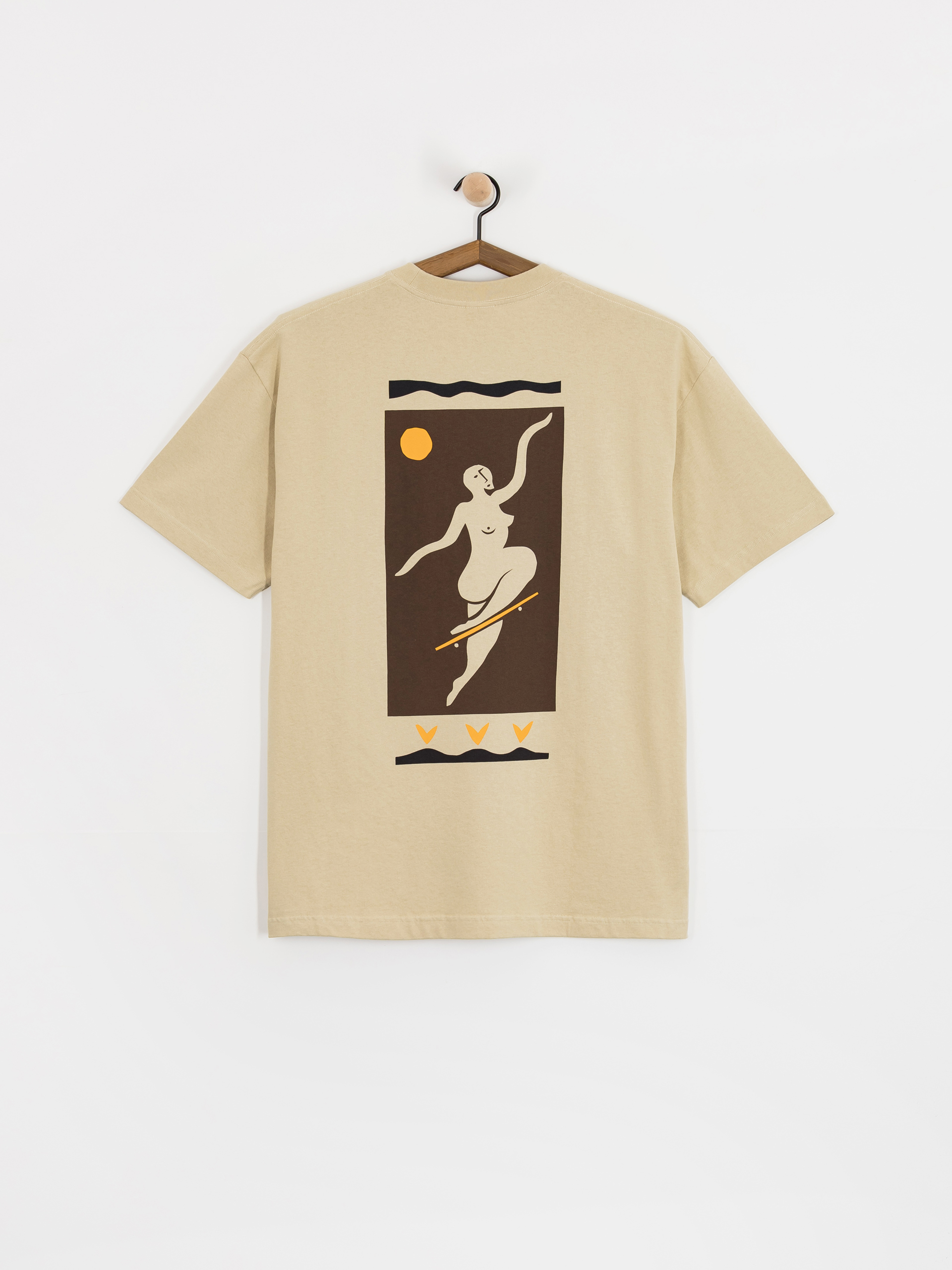 Tricou Polar Skate No Complies Forever (sand)