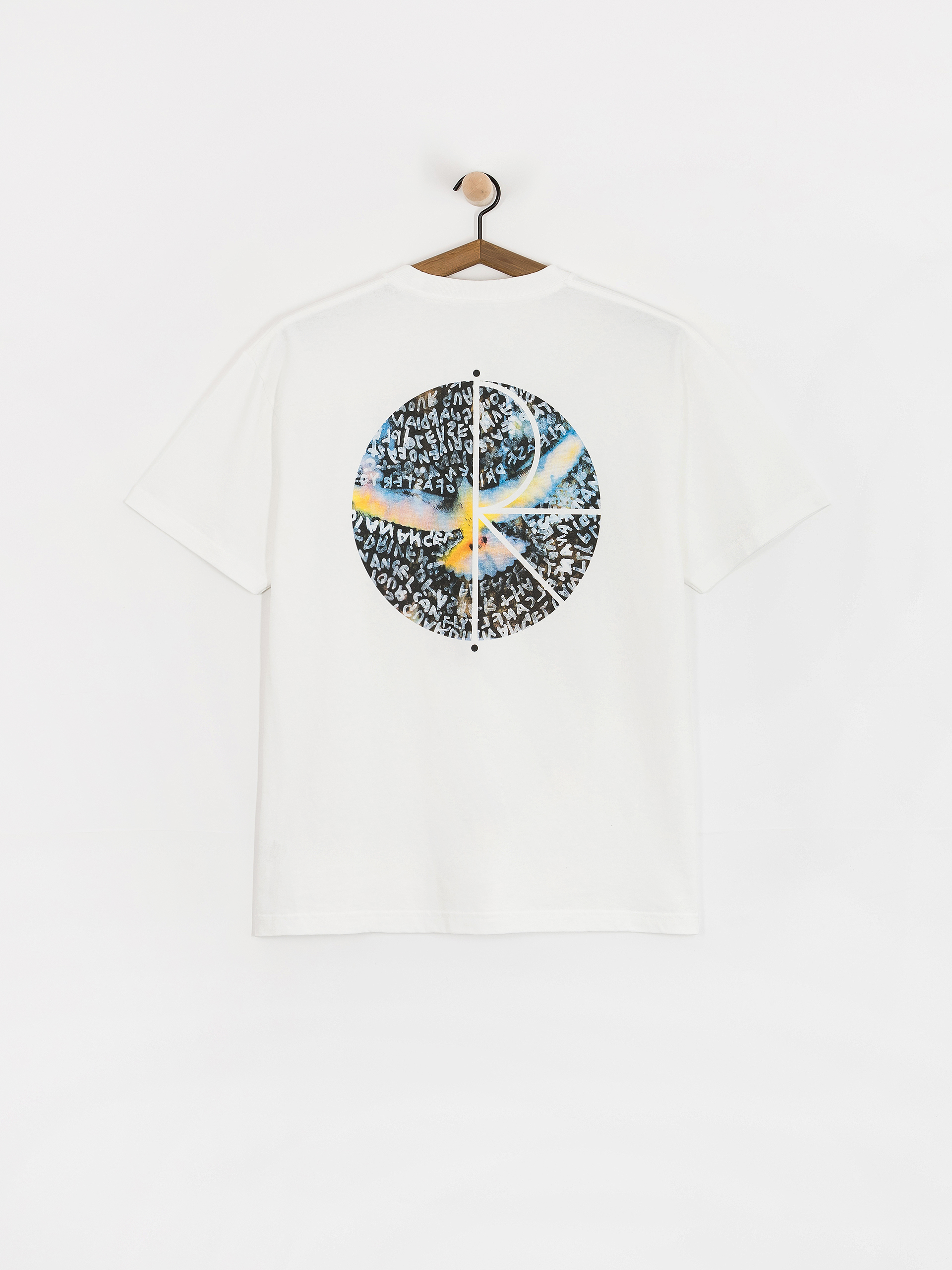 Tricou Polar Skate Fill Logo Searching For Peace (white)