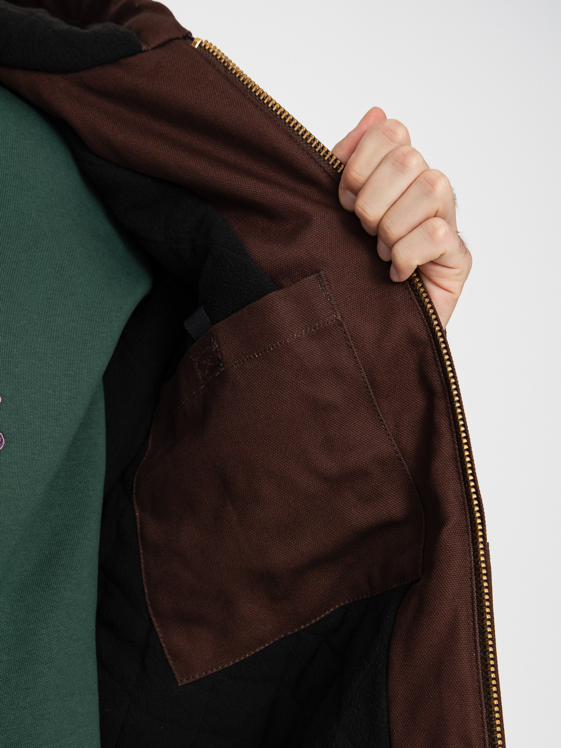 Geacă Carhartt WIP Active (tobacco/rigid)