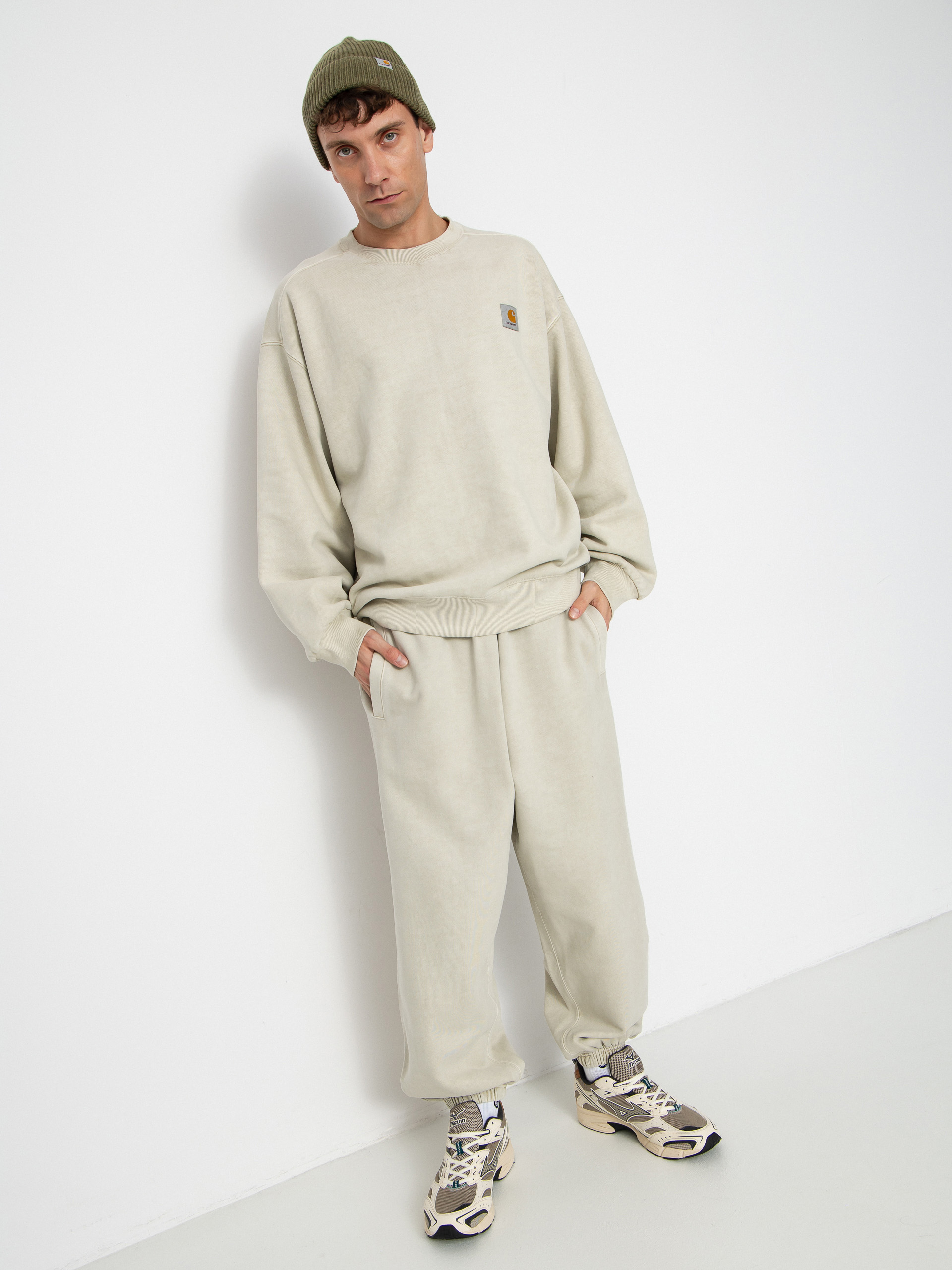 Hanorac Carhartt WIP Vista (fleur de sel/garment dyed)