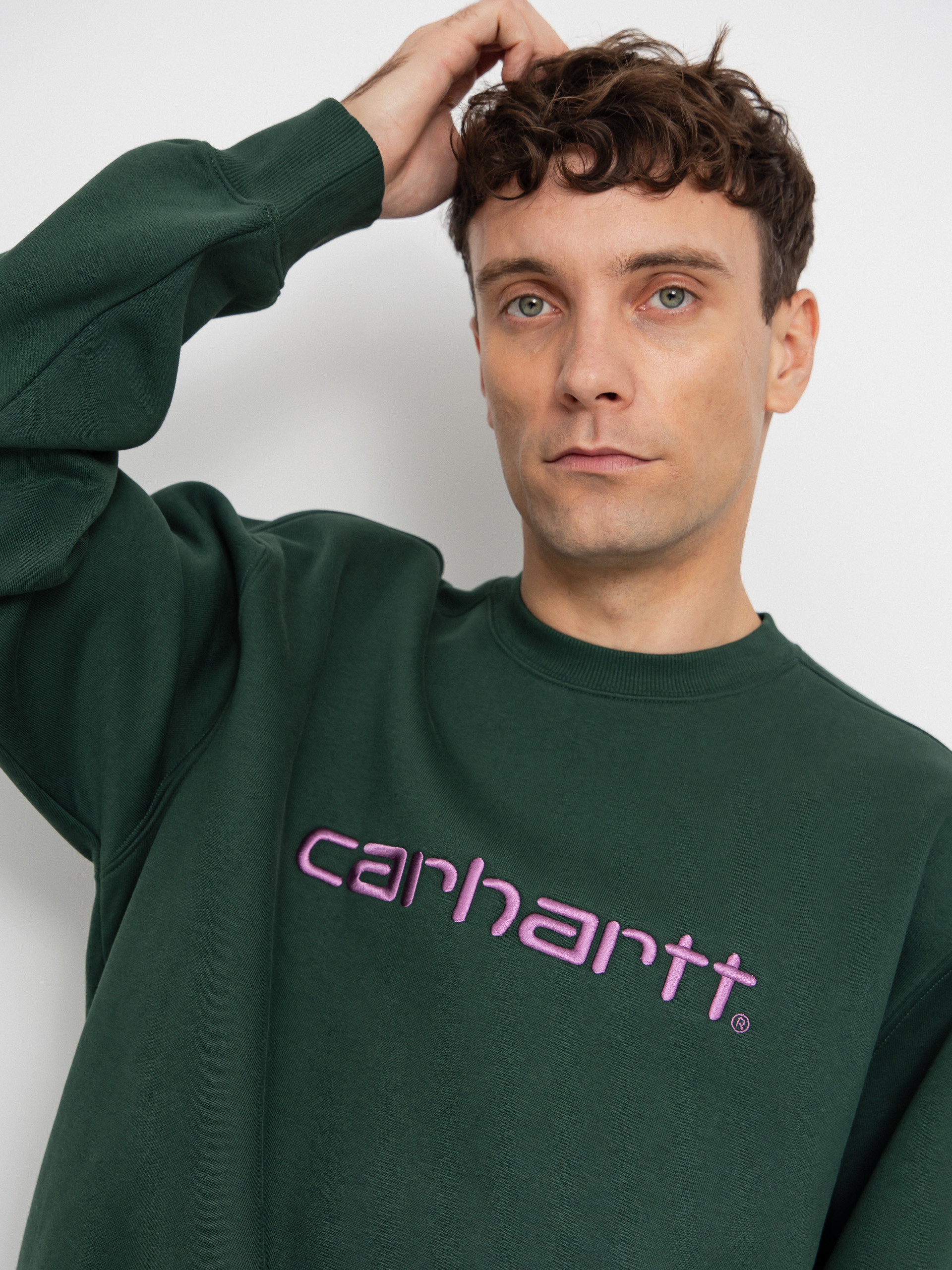 Hanorac Carhartt WIP Carhartt (sycamore tree/phlox)