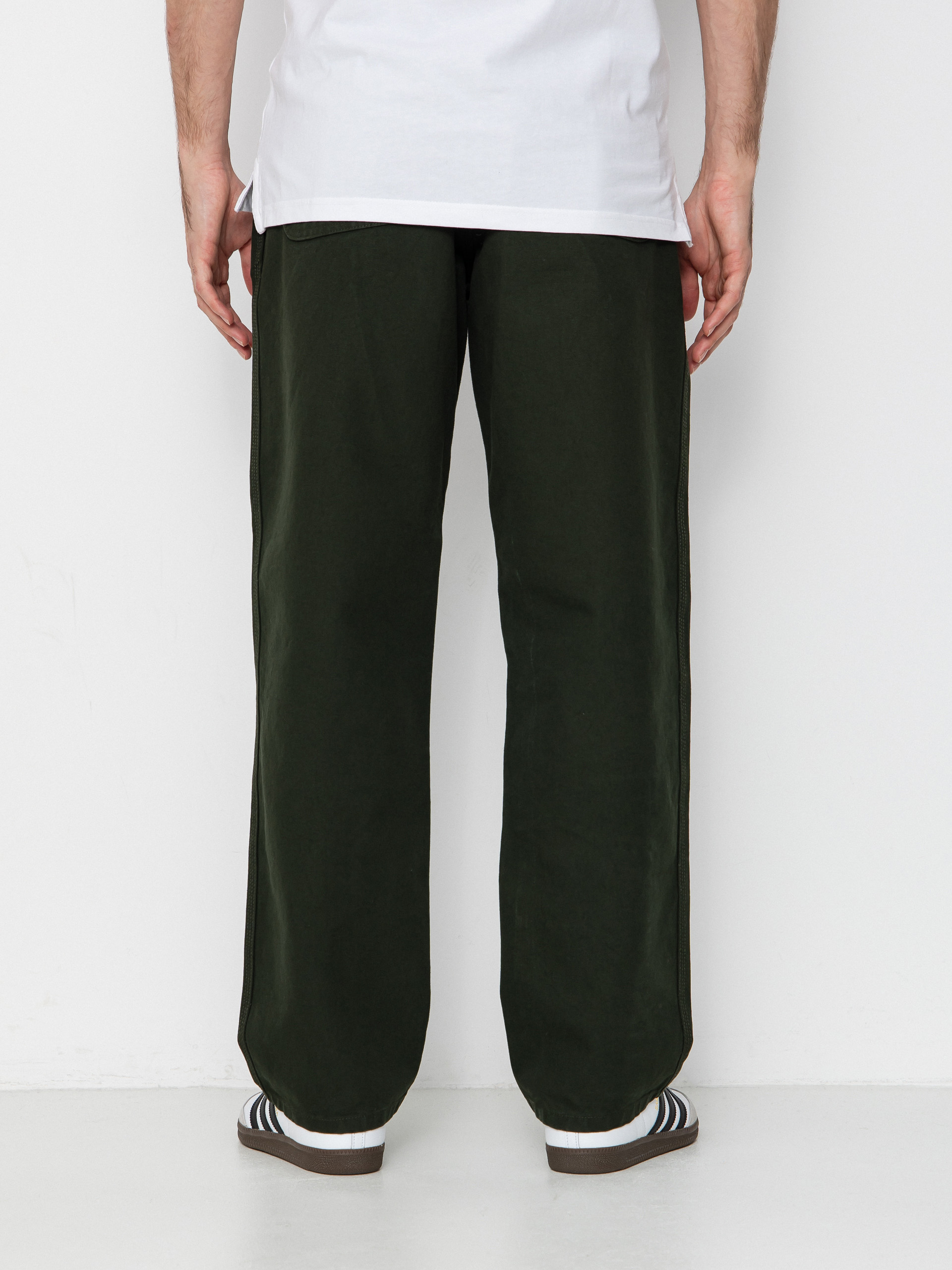 Pantaloni Carhartt WIP Simple (olive/rinsed)