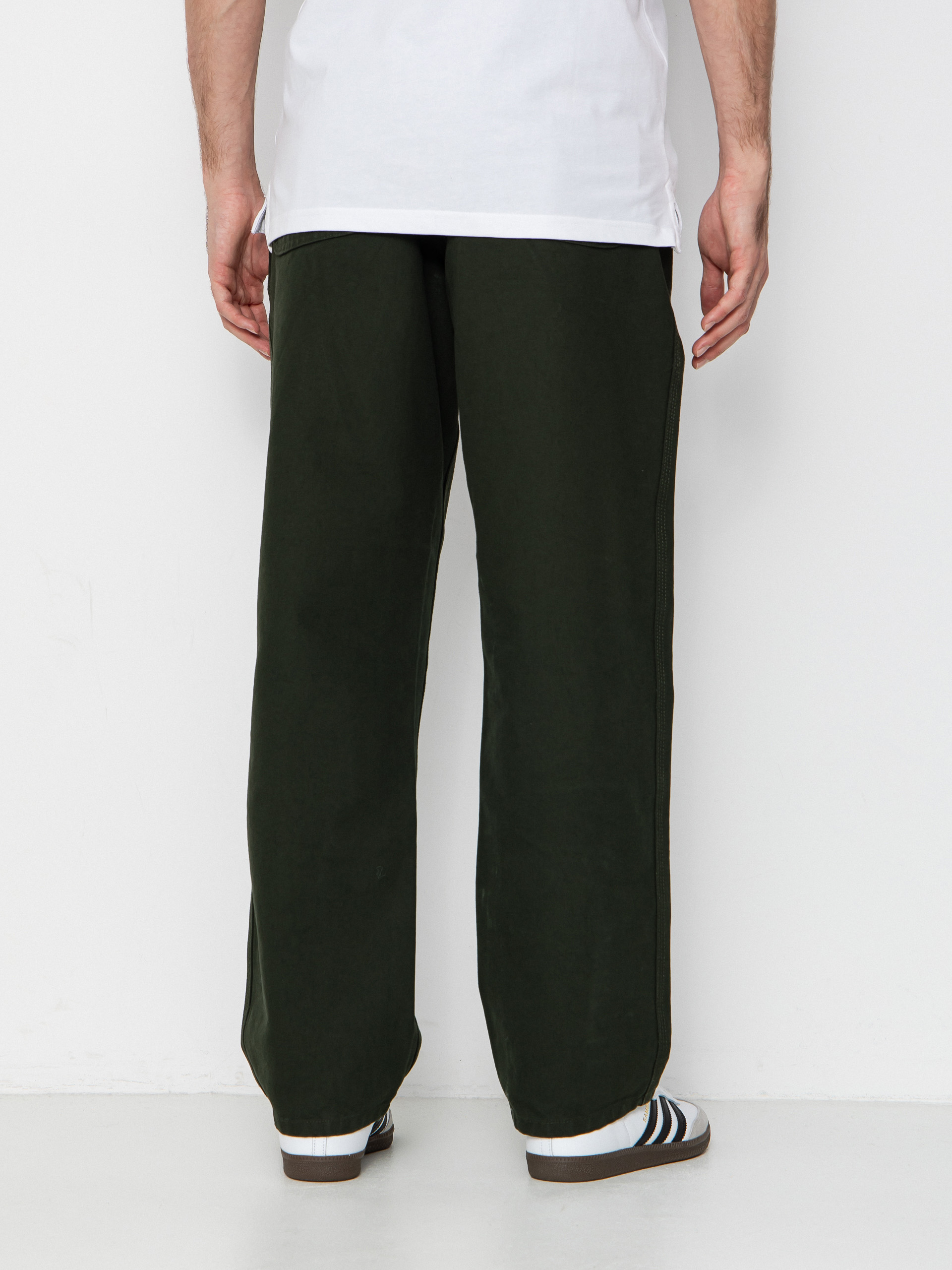 Pantaloni Carhartt WIP Simple (olive/rinsed)