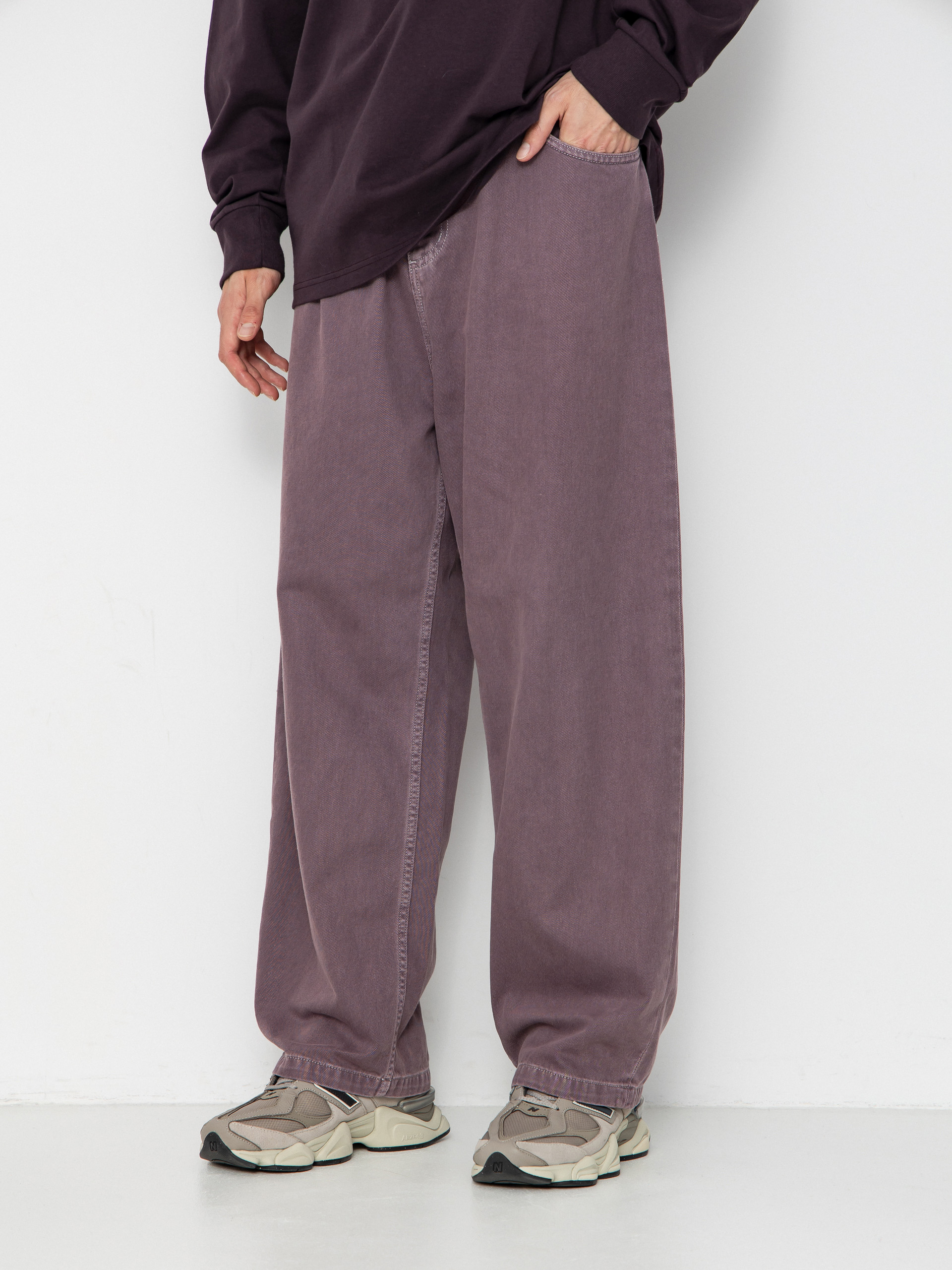 Pantaloni Carhartt WIP Brandon (phlox/stone dyed)