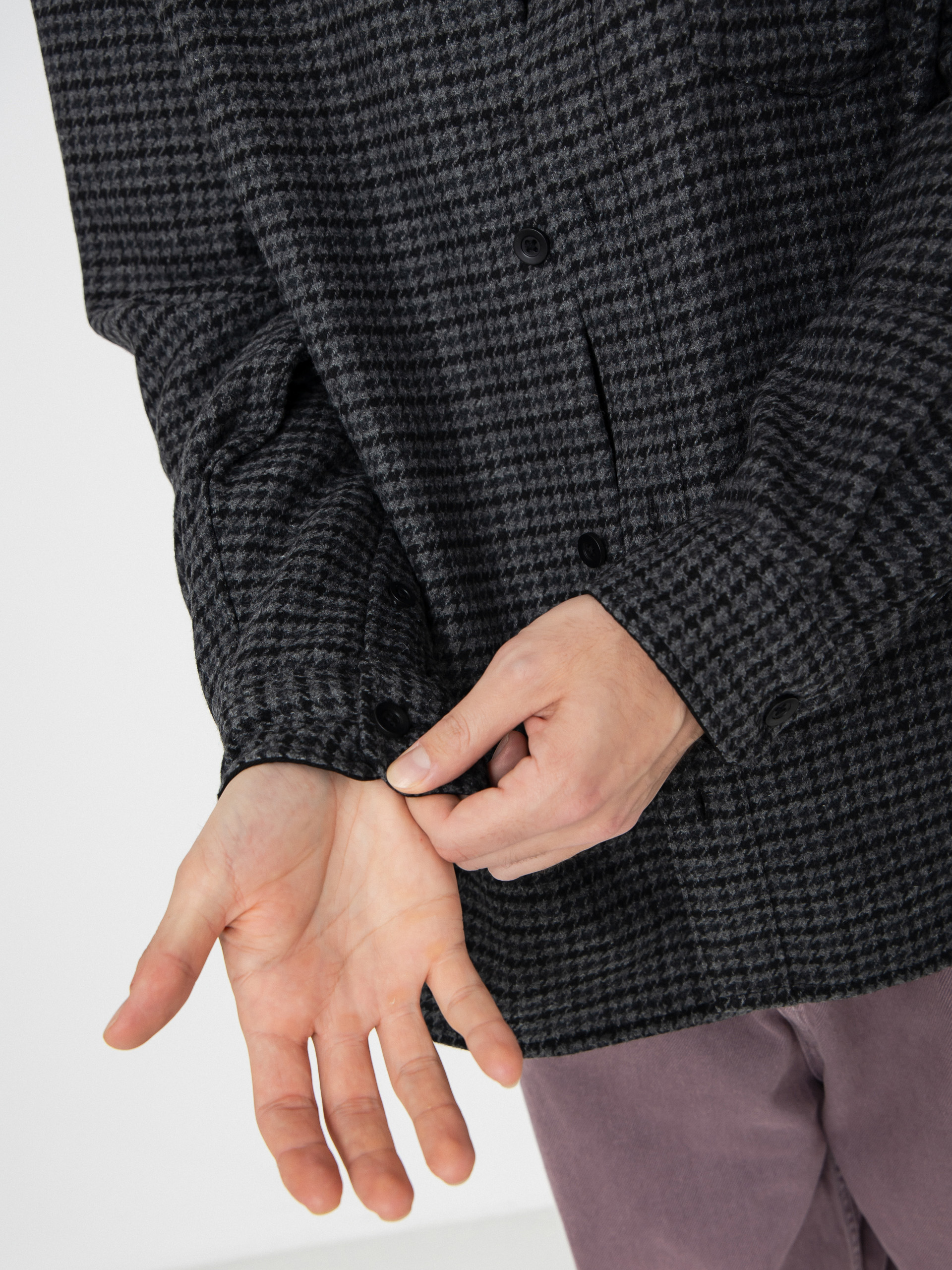 Cămașă Carhartt WIP Lowis (lowis houndstooth/grey heather)