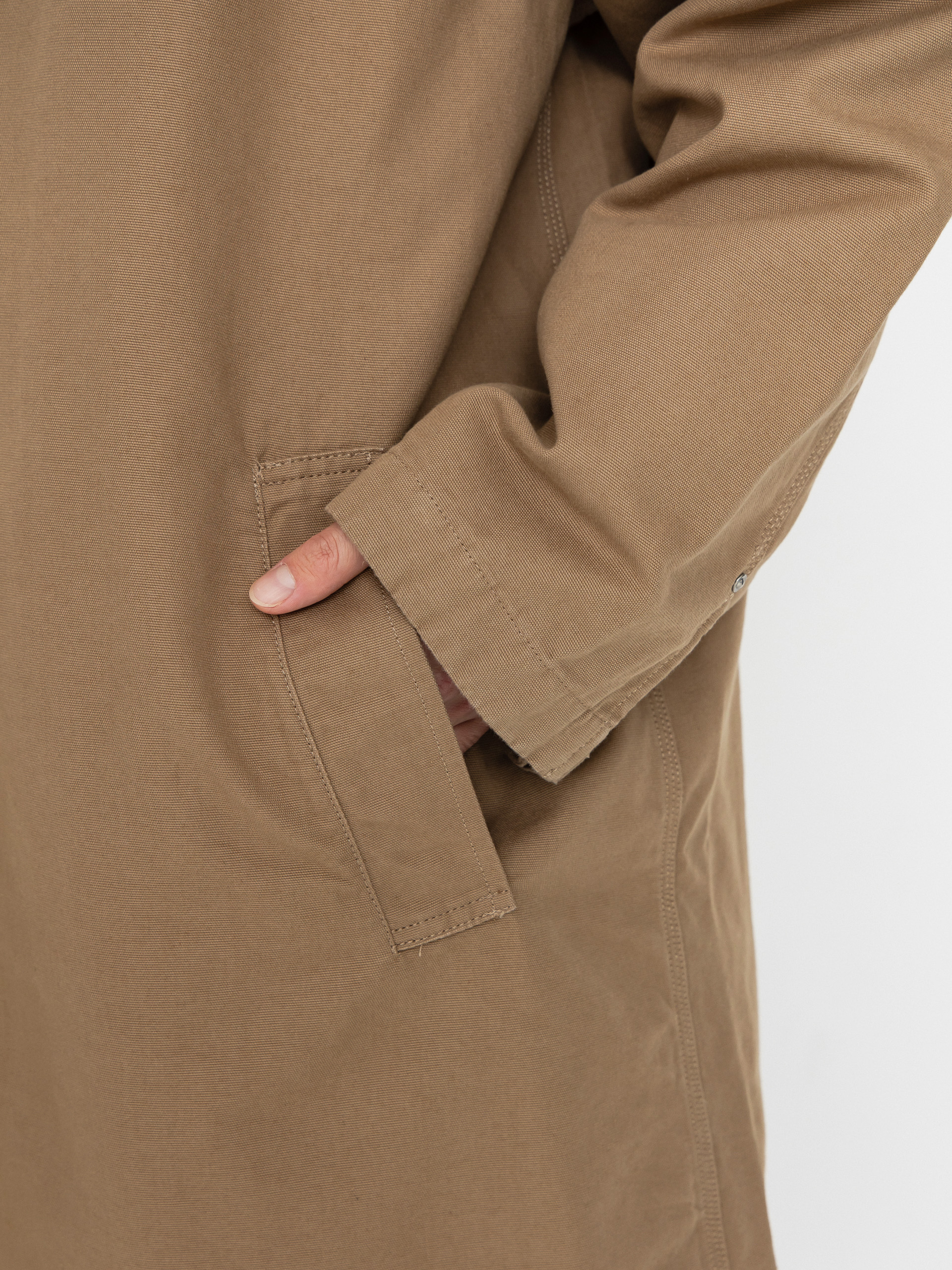 Palton Carhartt WIP Webster Coat (leather/leather/rinsed)