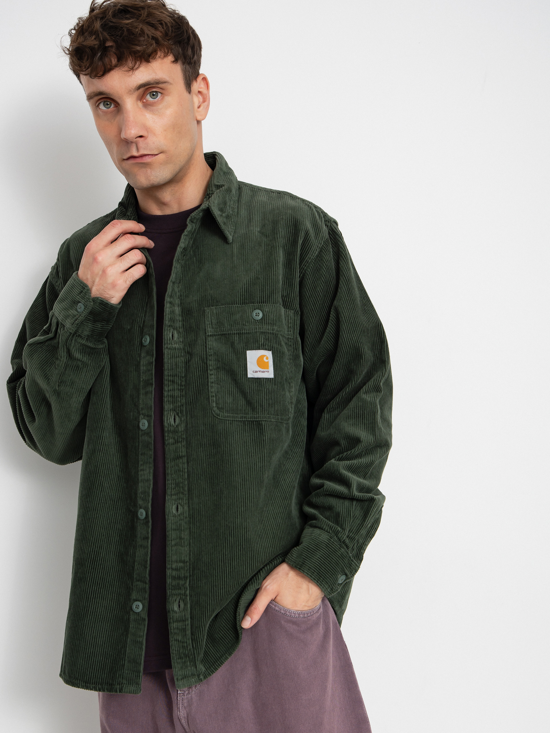 Cămașă Carhartt WIP Flint (opuntia)