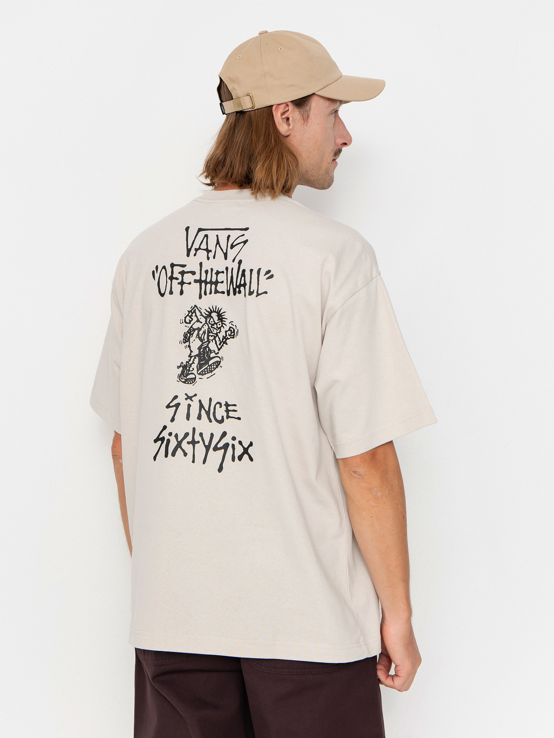 Tricou Vans Stomper Loose Fit (taupe mist)