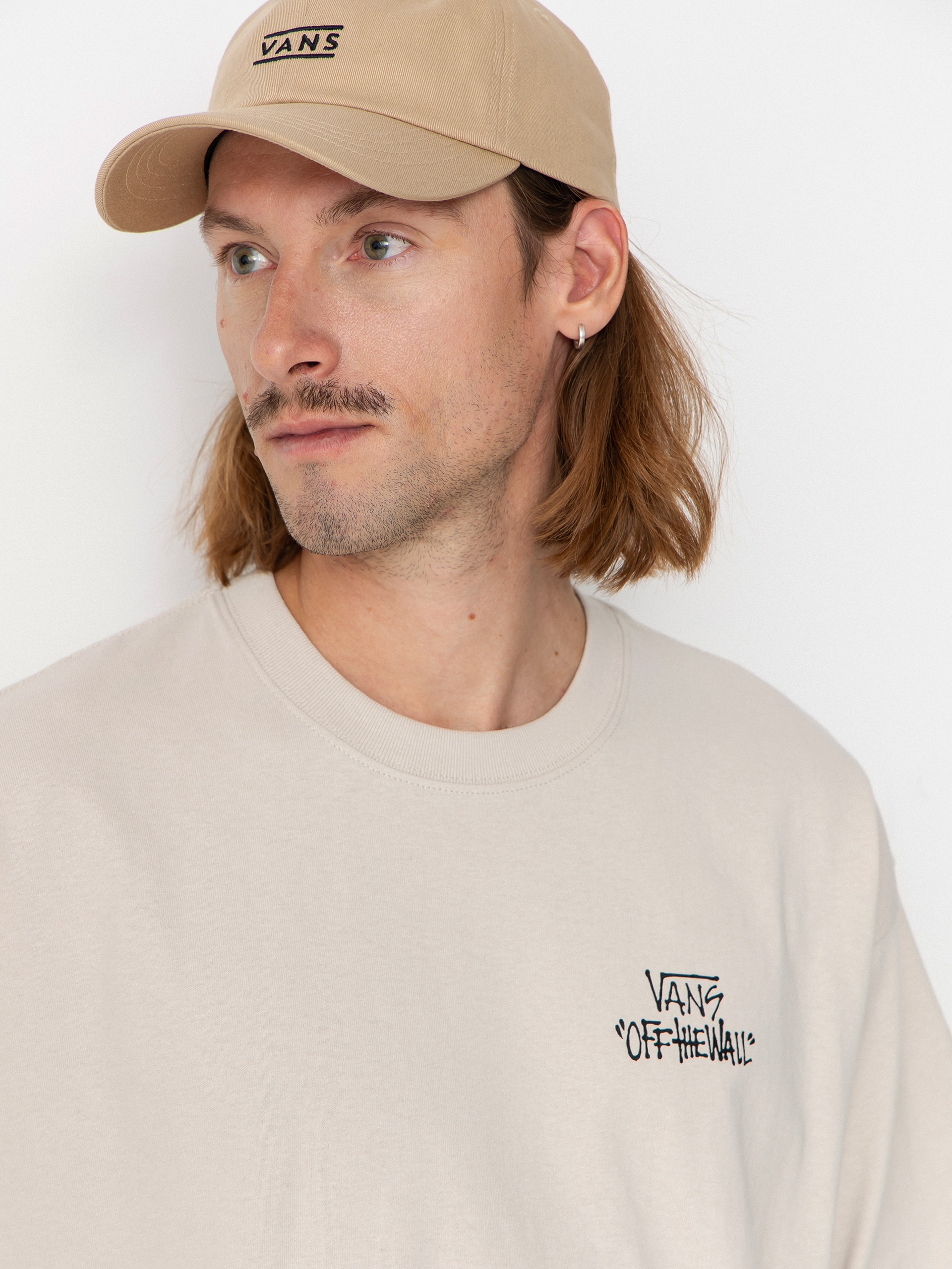 Tricou Vans Stomper Loose Fit (taupe mist)