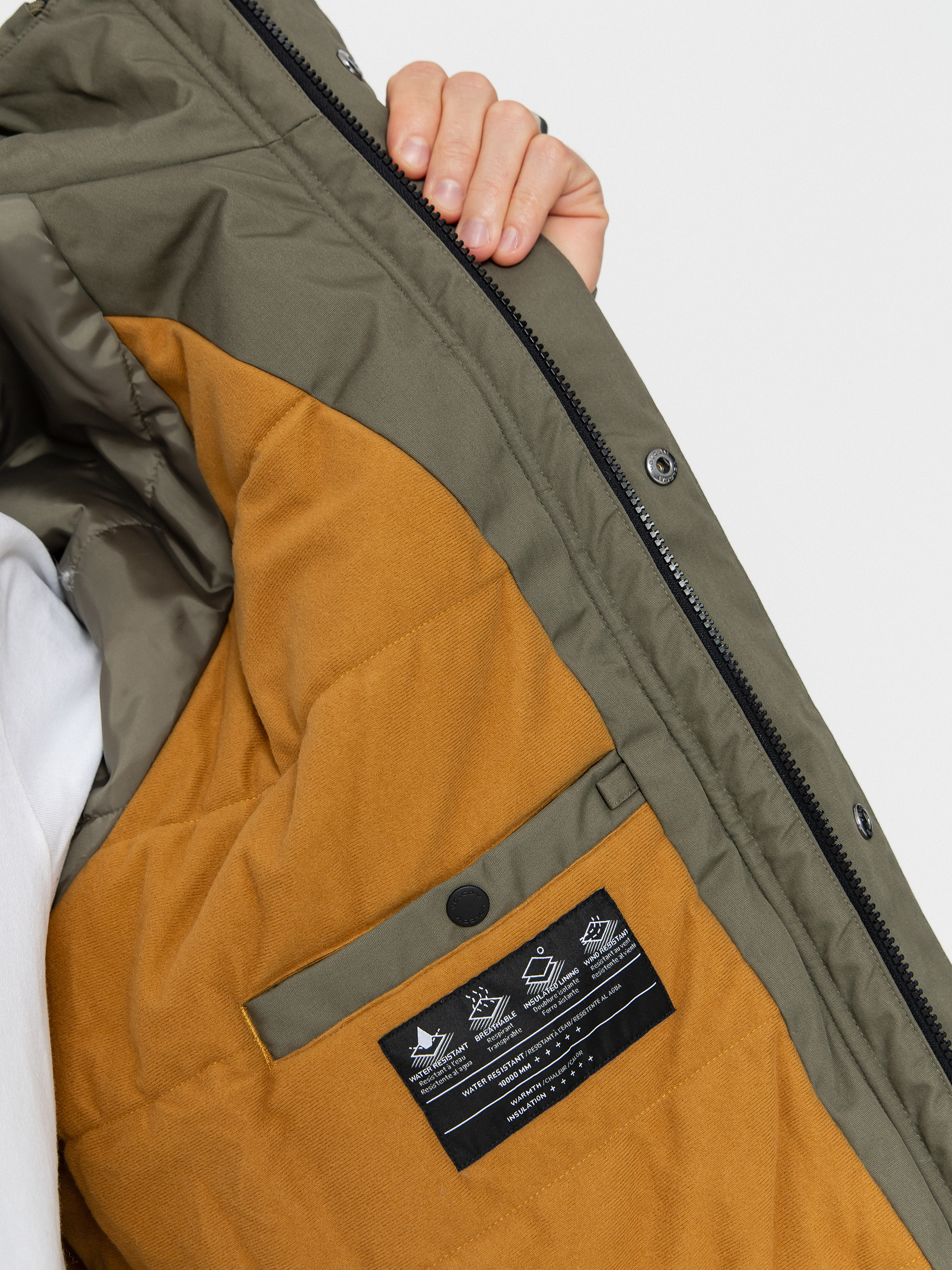 Geacă Volcom Stoke Stone II 10K (wintermoss)