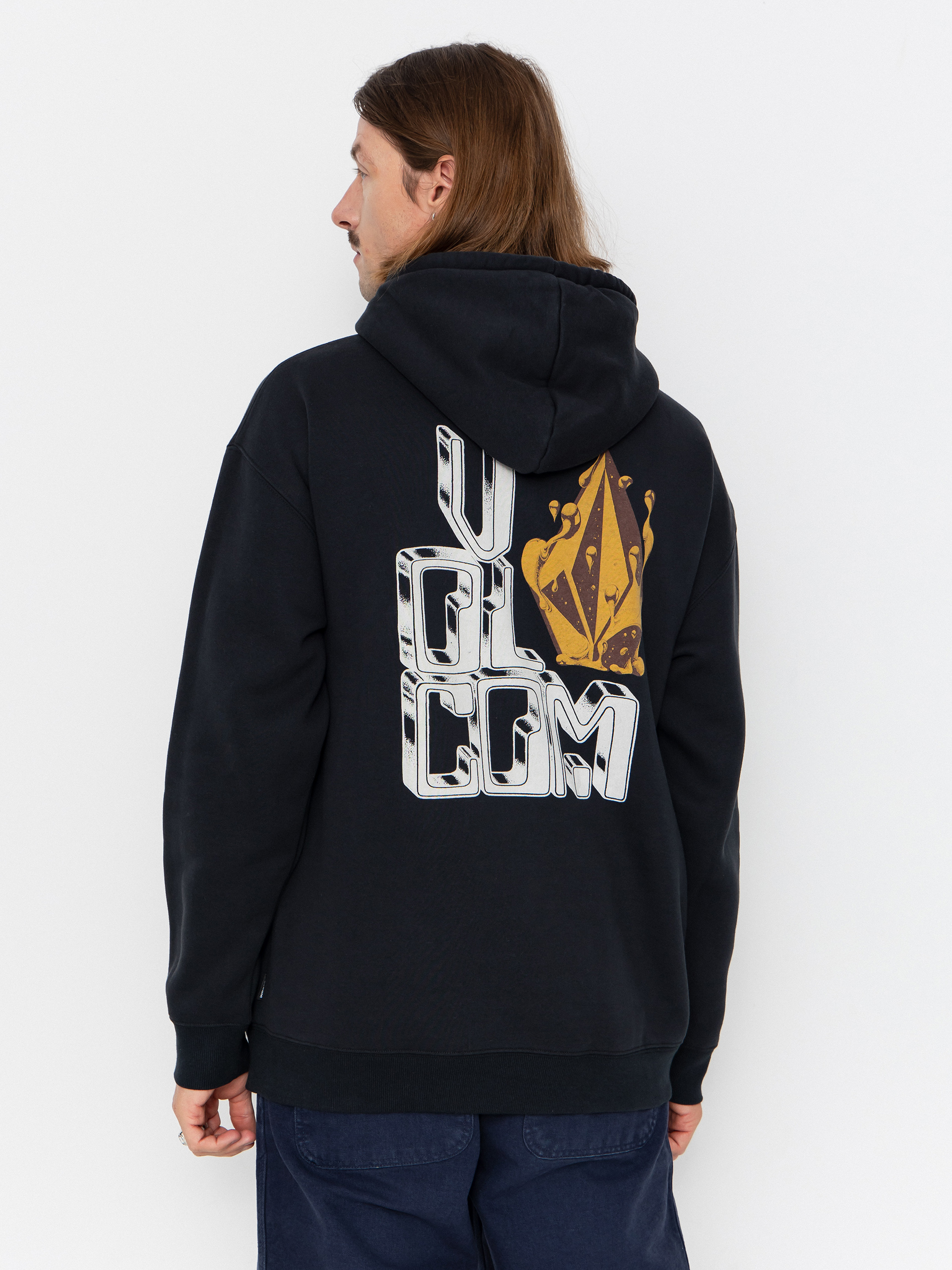 Hanorac cu glugă Volcom Fa Callum Rooney HD (antique black)