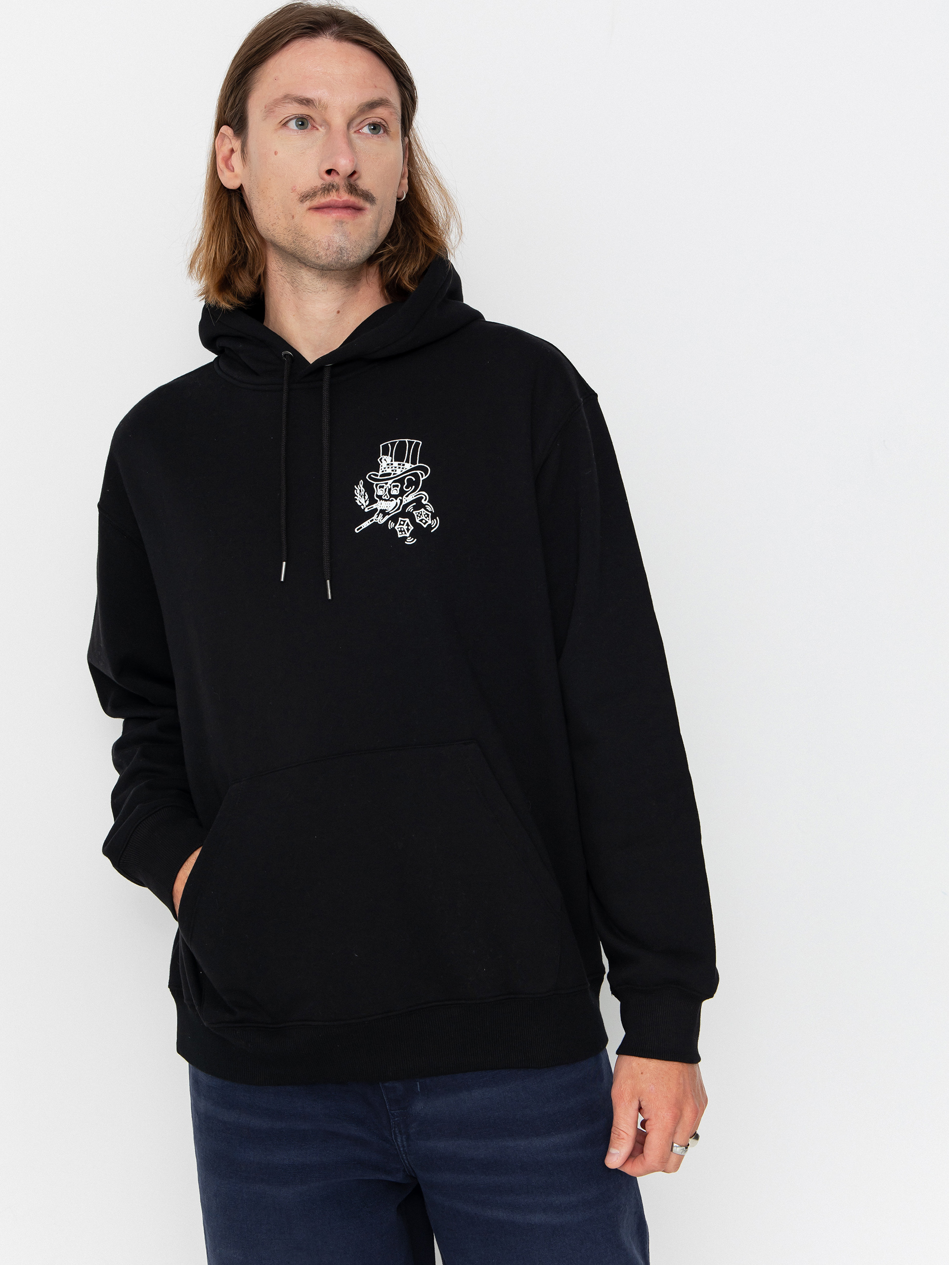 Hanorac cu glugă Volcom Harry HD (black)