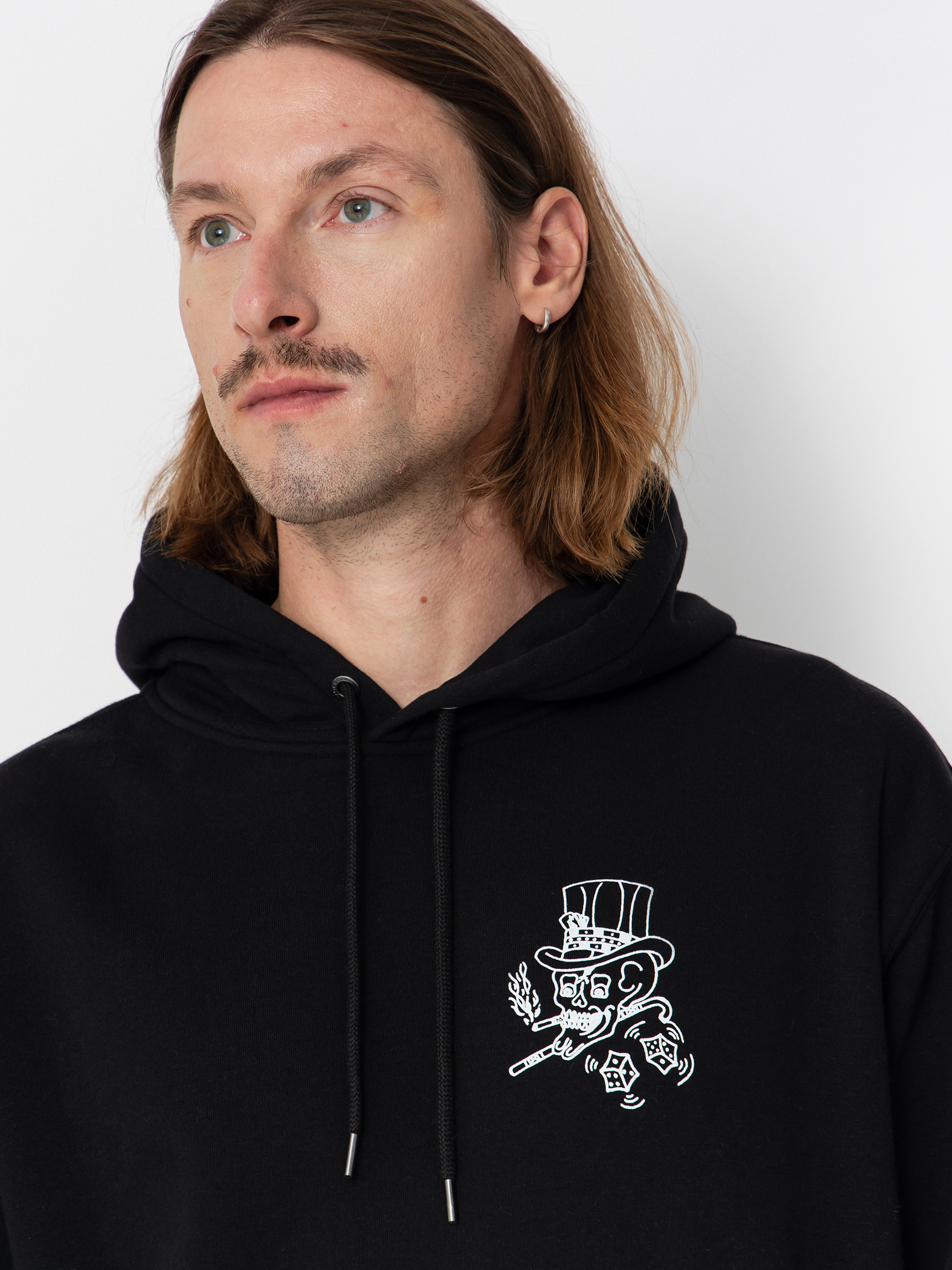 Hanorac cu glugă Volcom Harry HD (black)