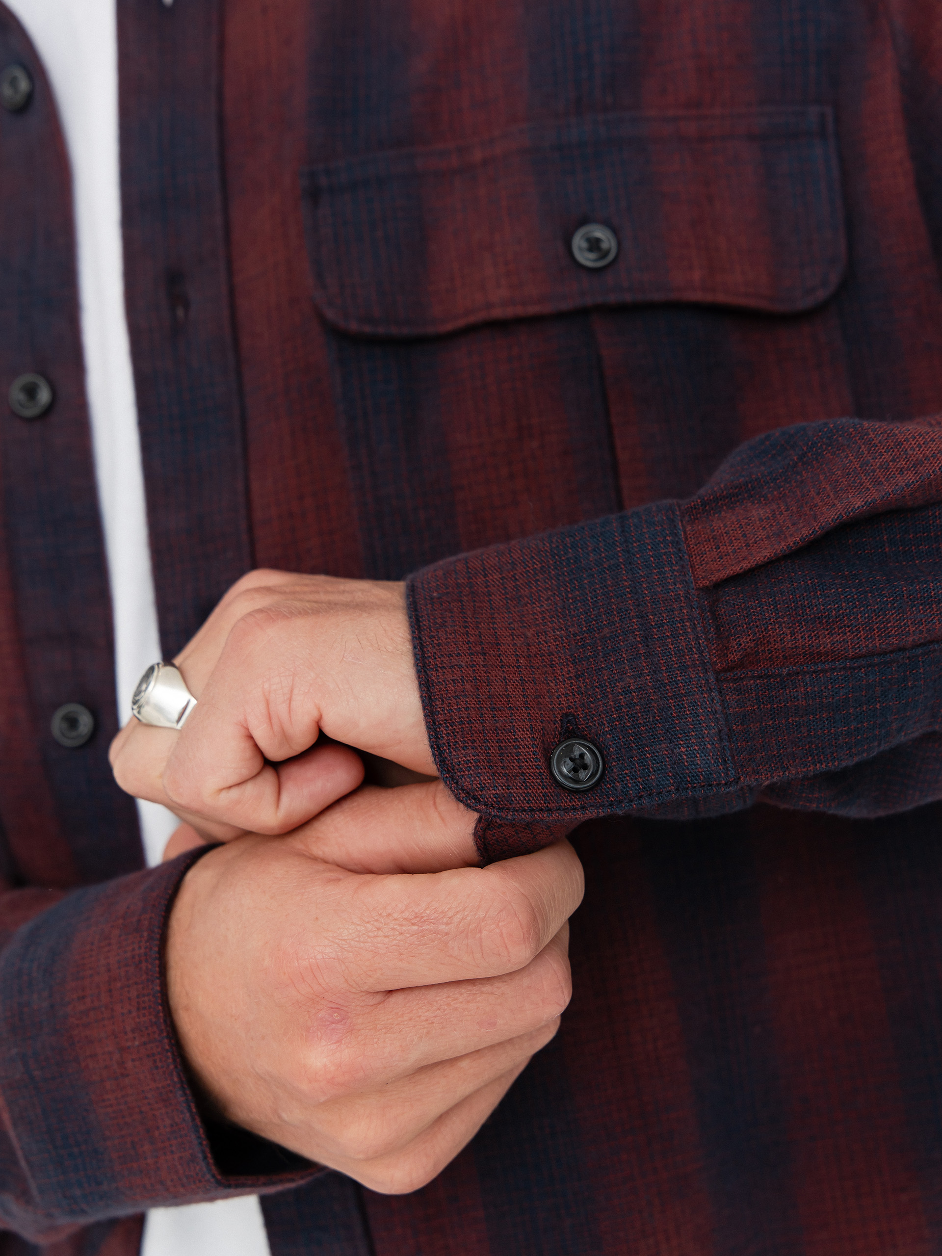 Cămașă Volcom Shadowstone Flannel (navy)