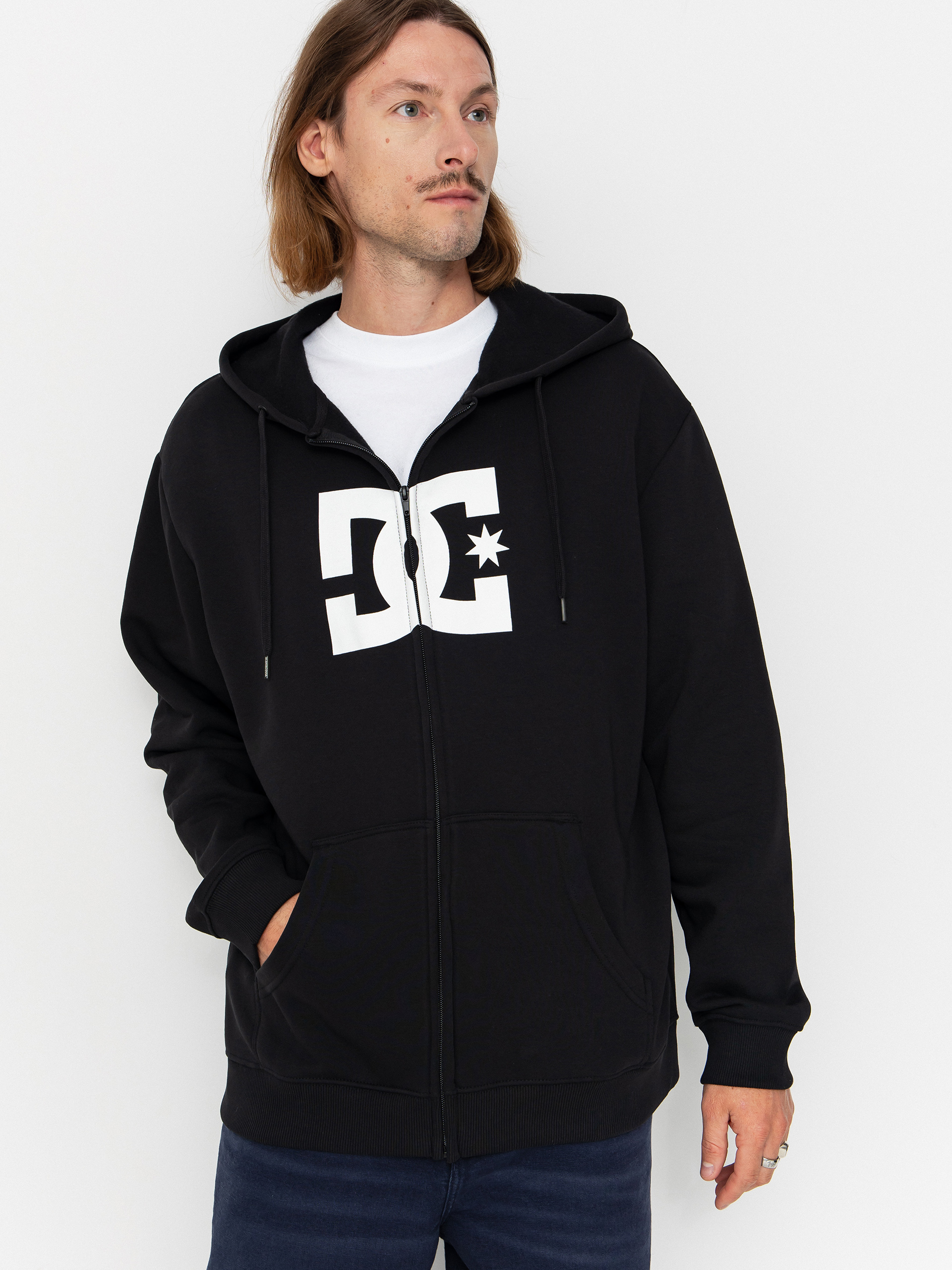 Hanorac cu glugă DC Star ZHD (black)