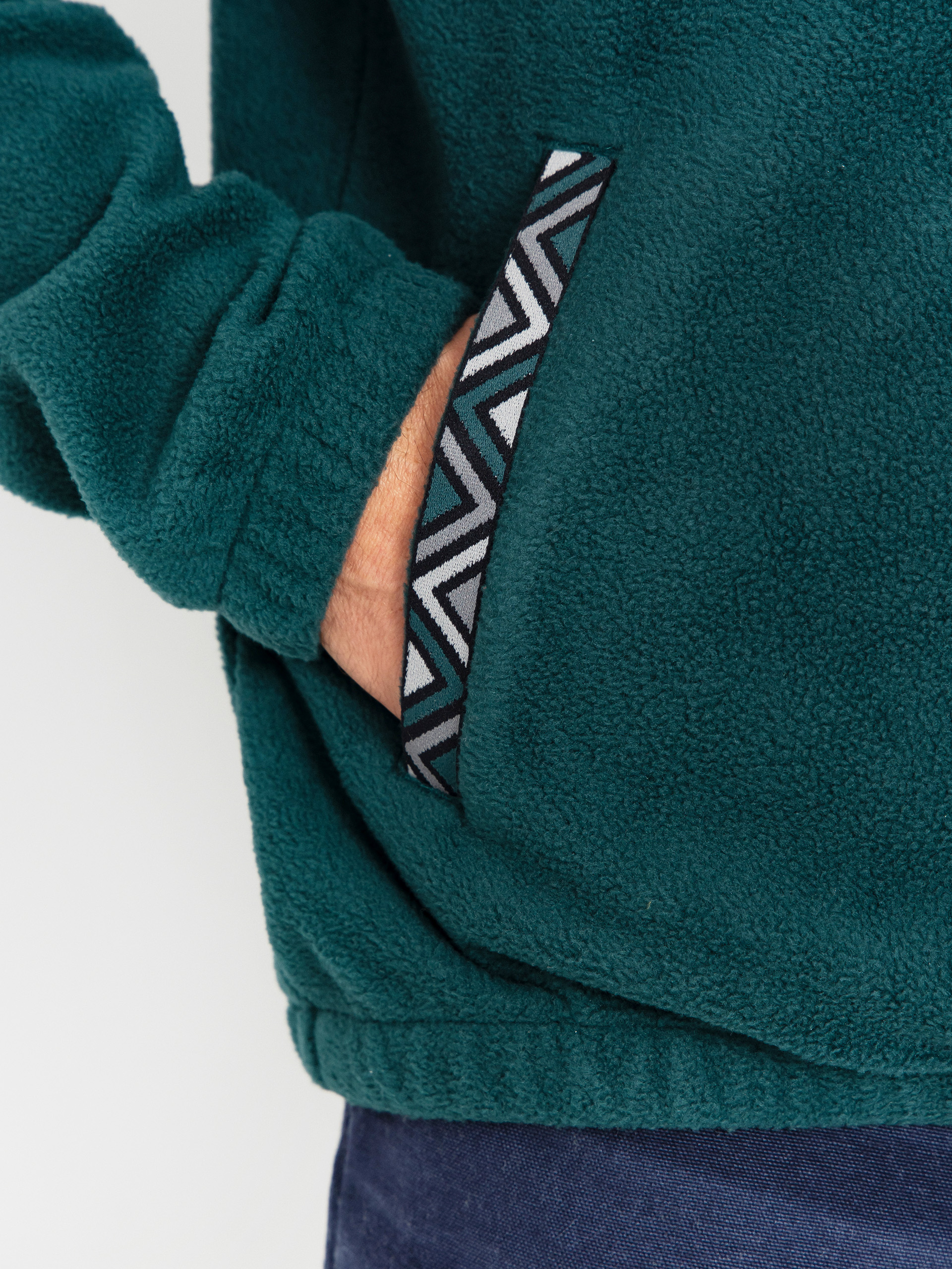 Pentru bărbați Hanorac din fleece Iriedaily Monte Noe (blue green)