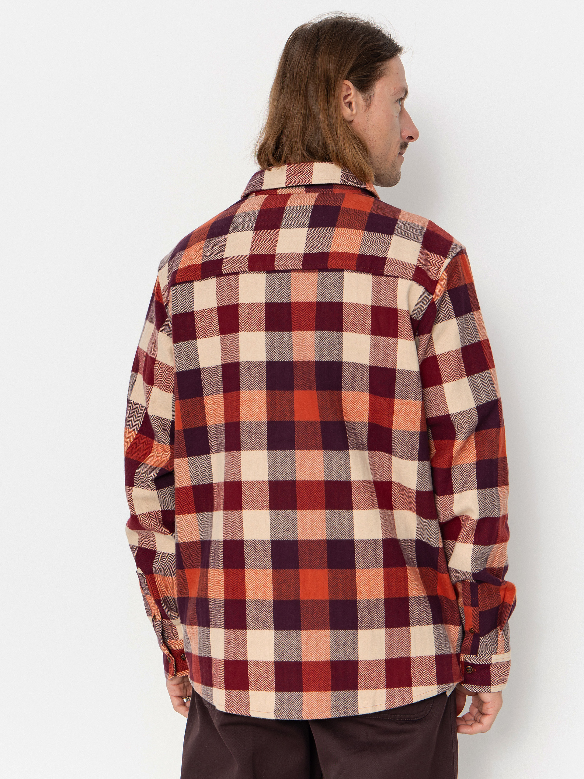 Cămașă Iriedaily Lumber Fella (wine)