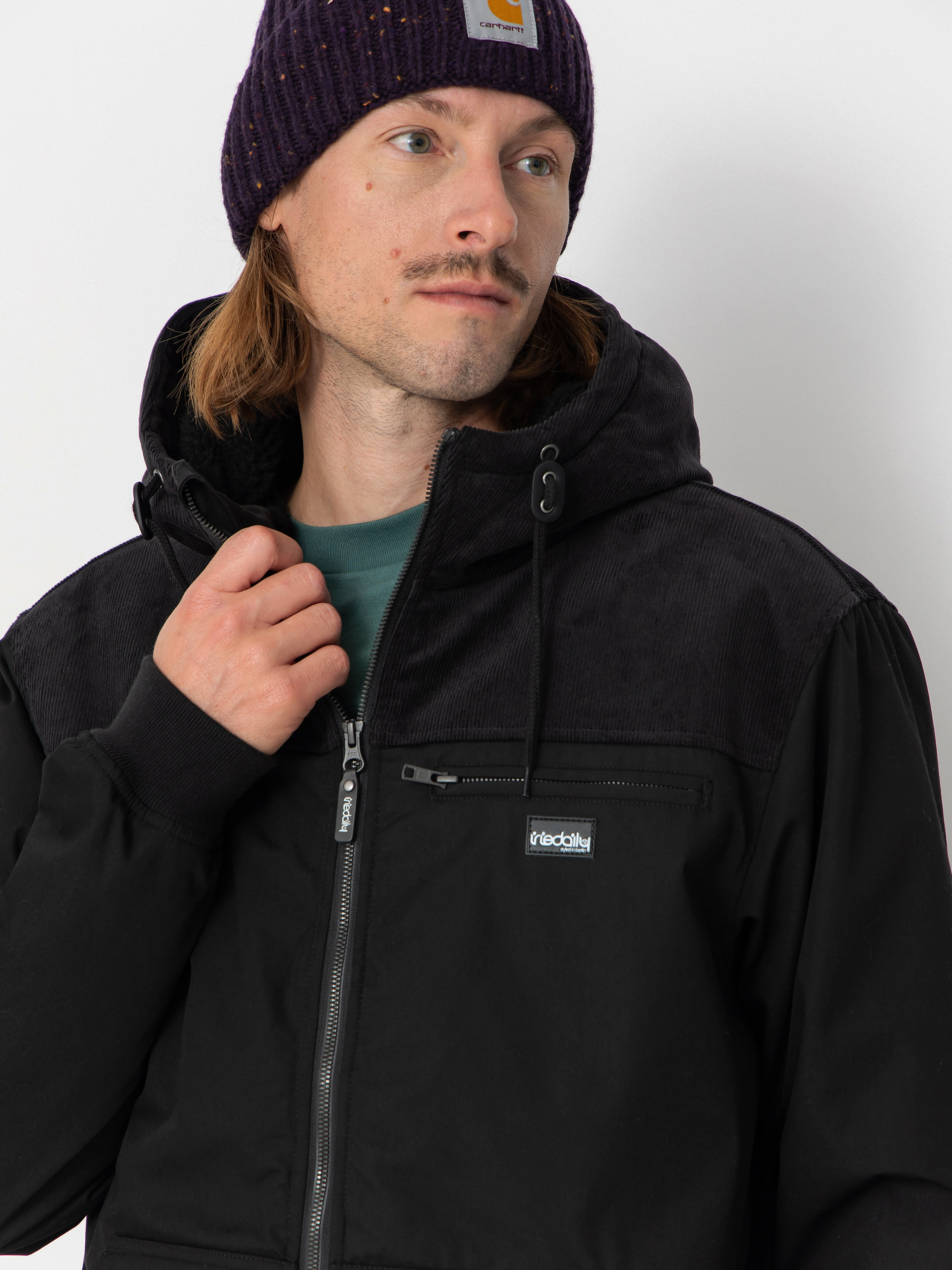 Geacă Iriedaily Hafen (uni black)