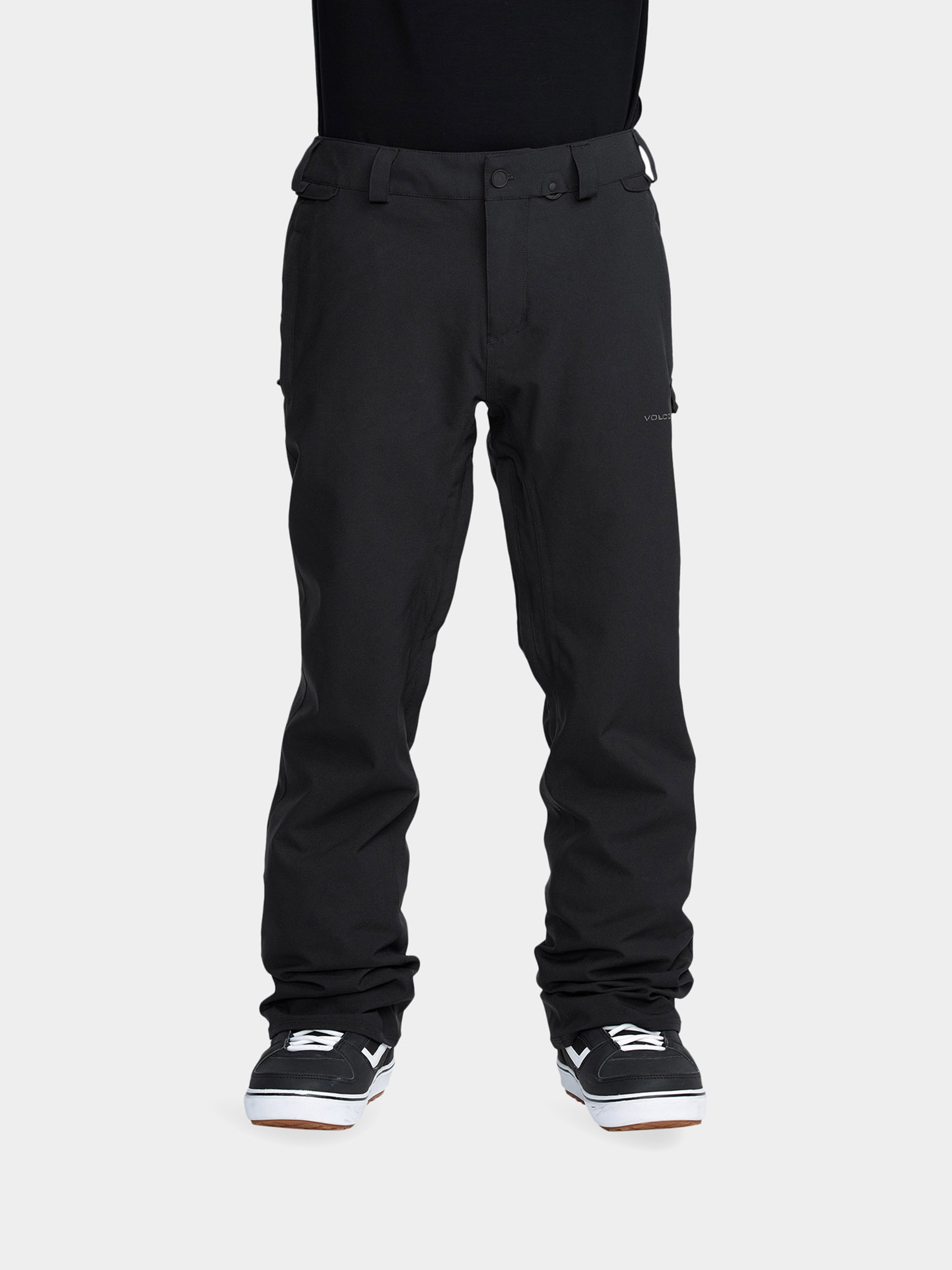 Pantaloni pentru snowboard Volcom Freakin Snow Chino (black)