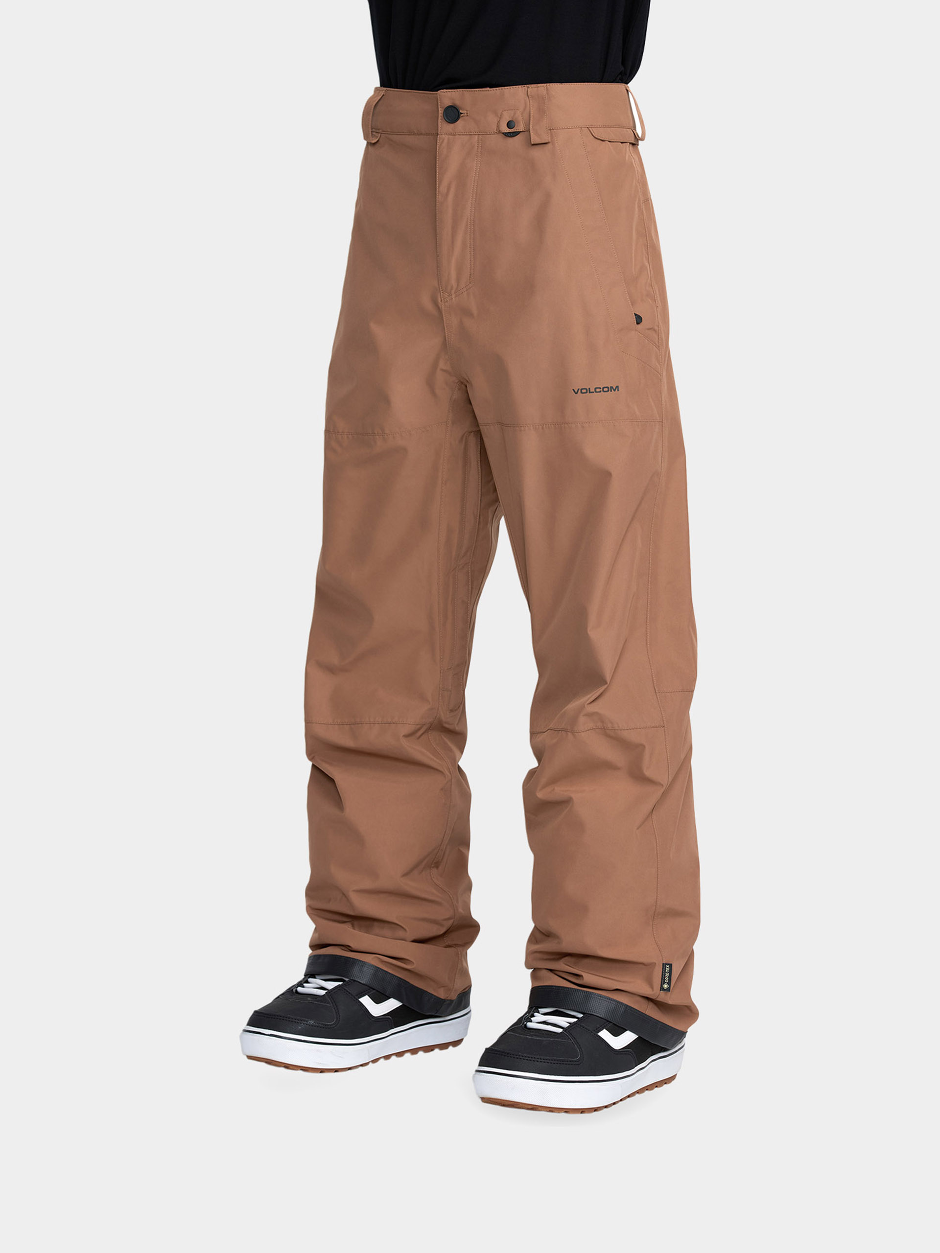 Pentru bărbați Pantaloni pentru snowboard Volcom Dua Gore Tex (terra brown)