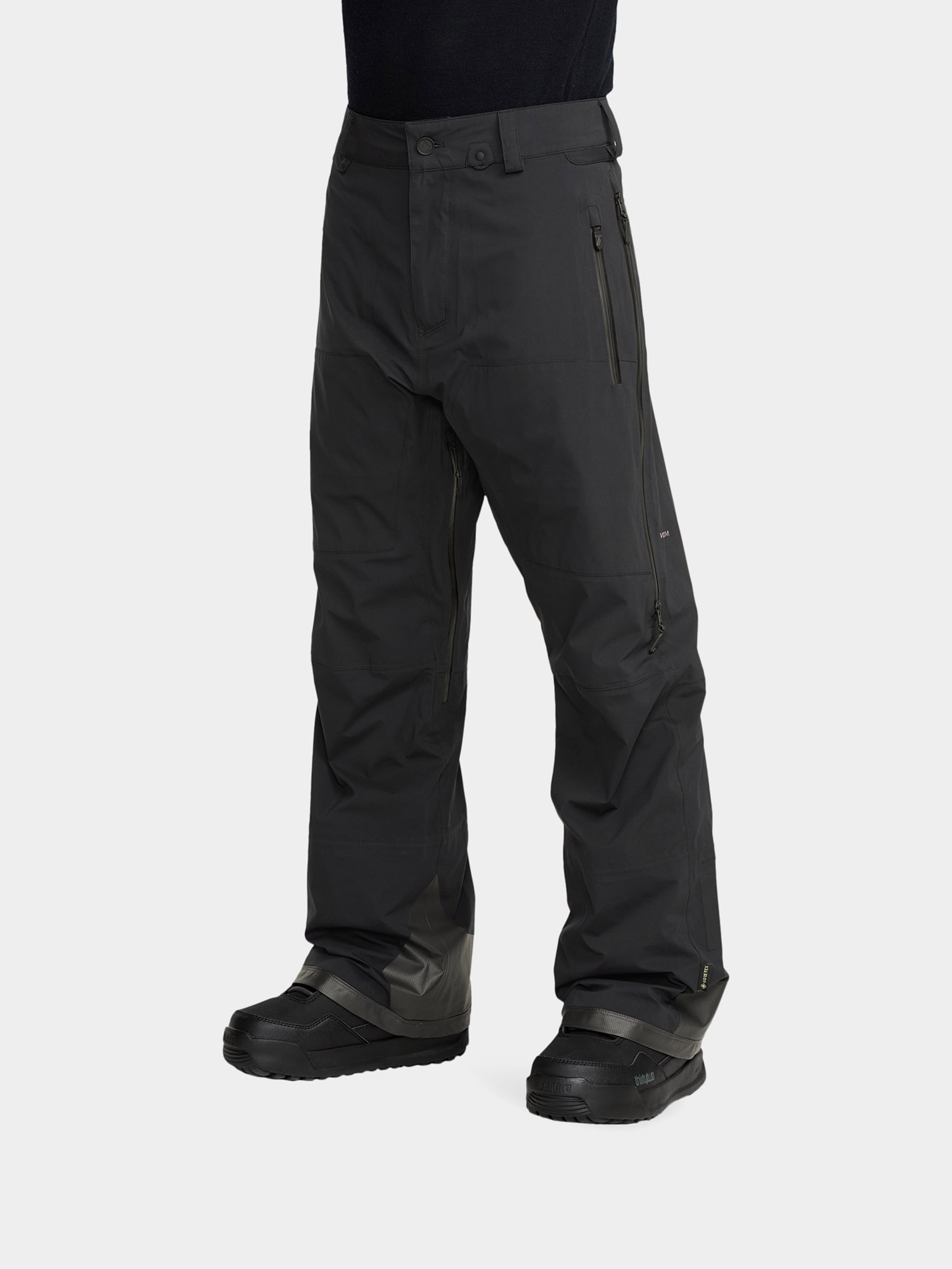 Pentru bărbați Pantaloni pentru snowboard Volcom Guch Stretch Gore  (black)