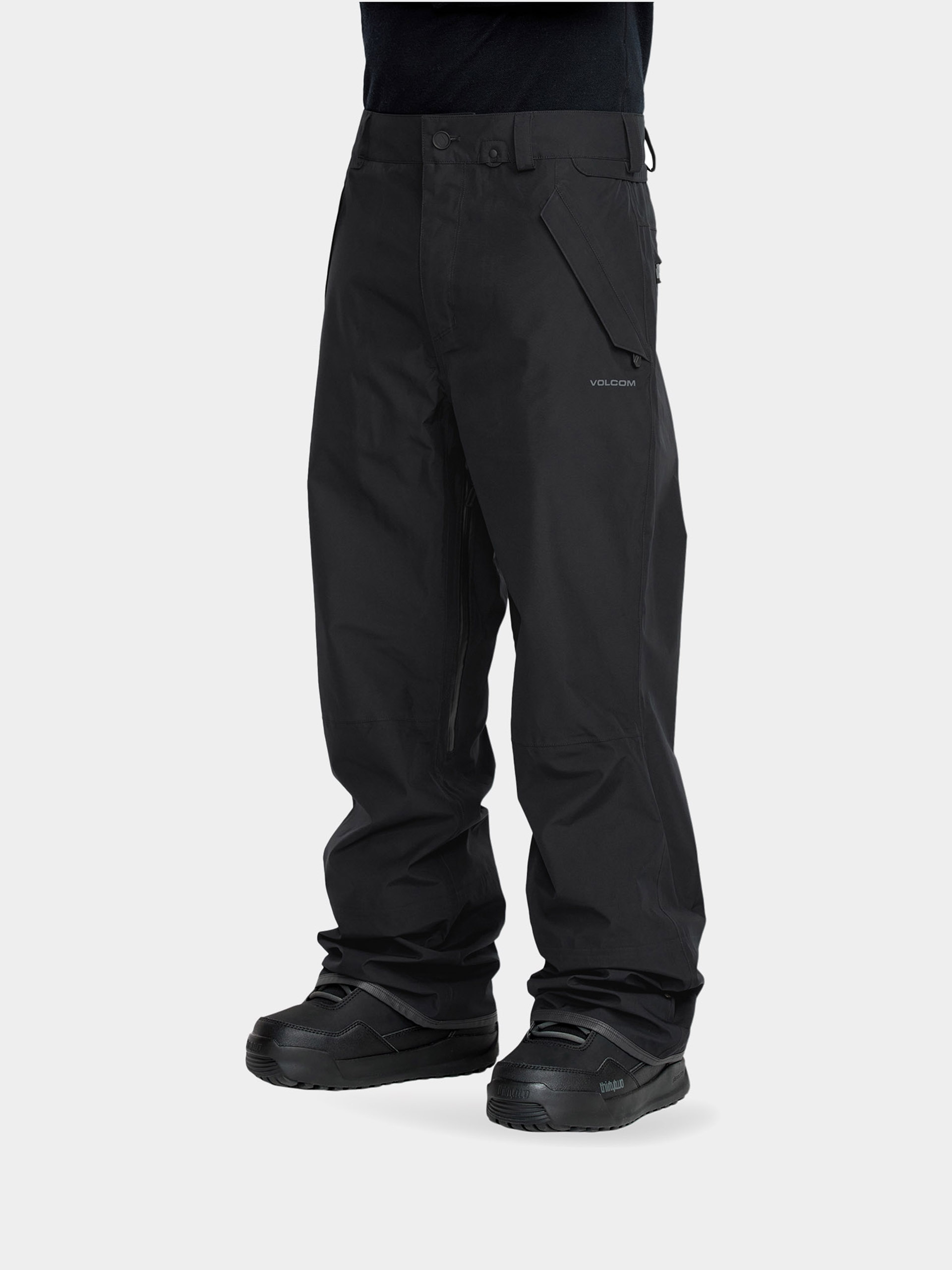 Pentru bărbați Pantaloni pentru snowboard Volcom Tester 3L Gore Tex (black)