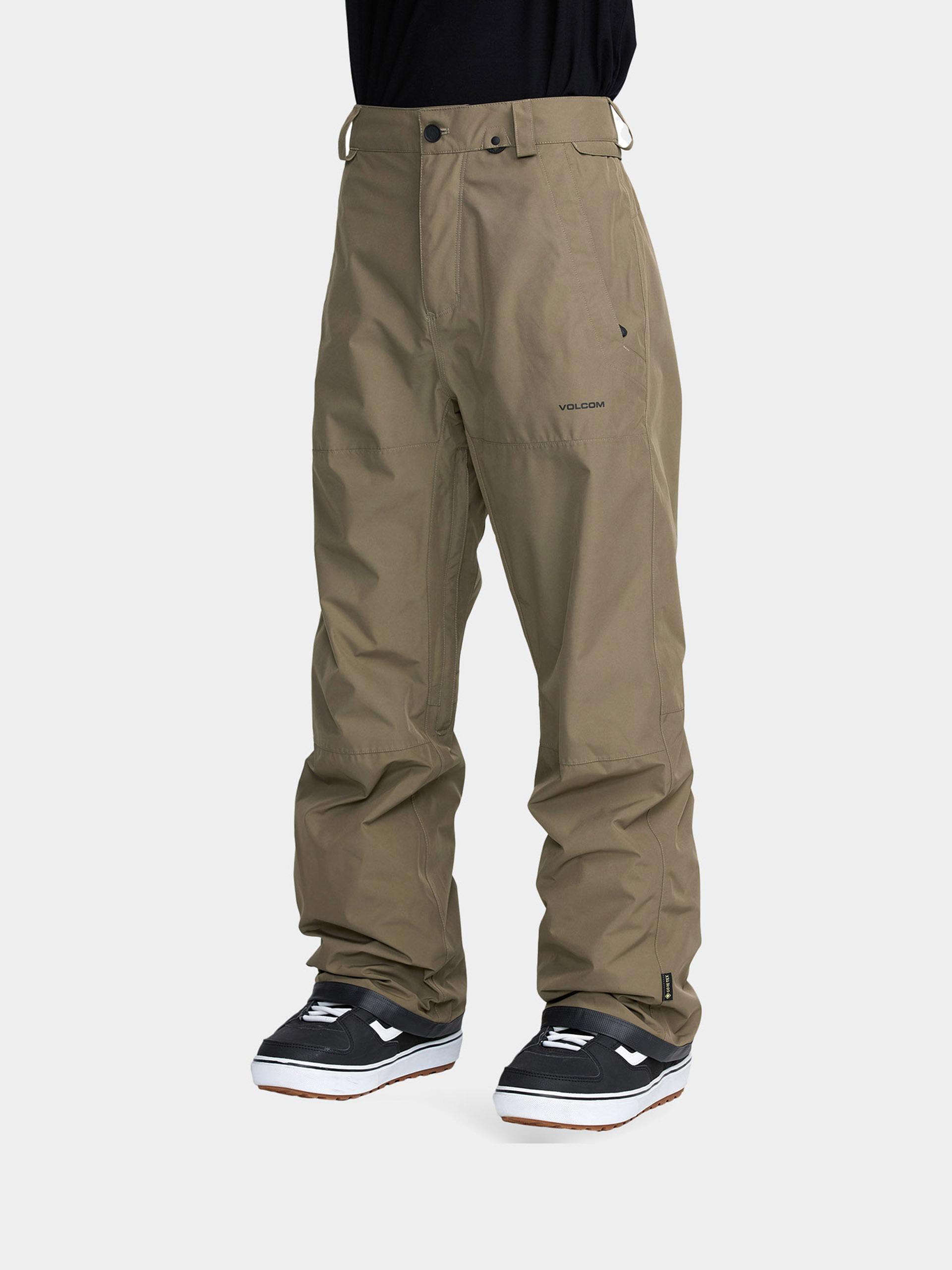Pentru bărbați Pantaloni pentru snowboard Volcom Dua Gore Tex (military)