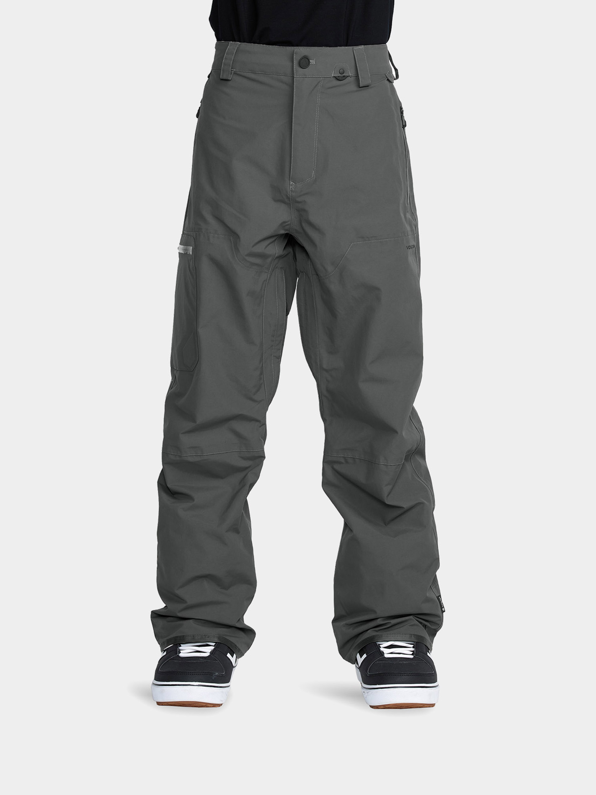 Pantaloni pentru snowboard Volcom L Gore Tex - gri (dark grey)