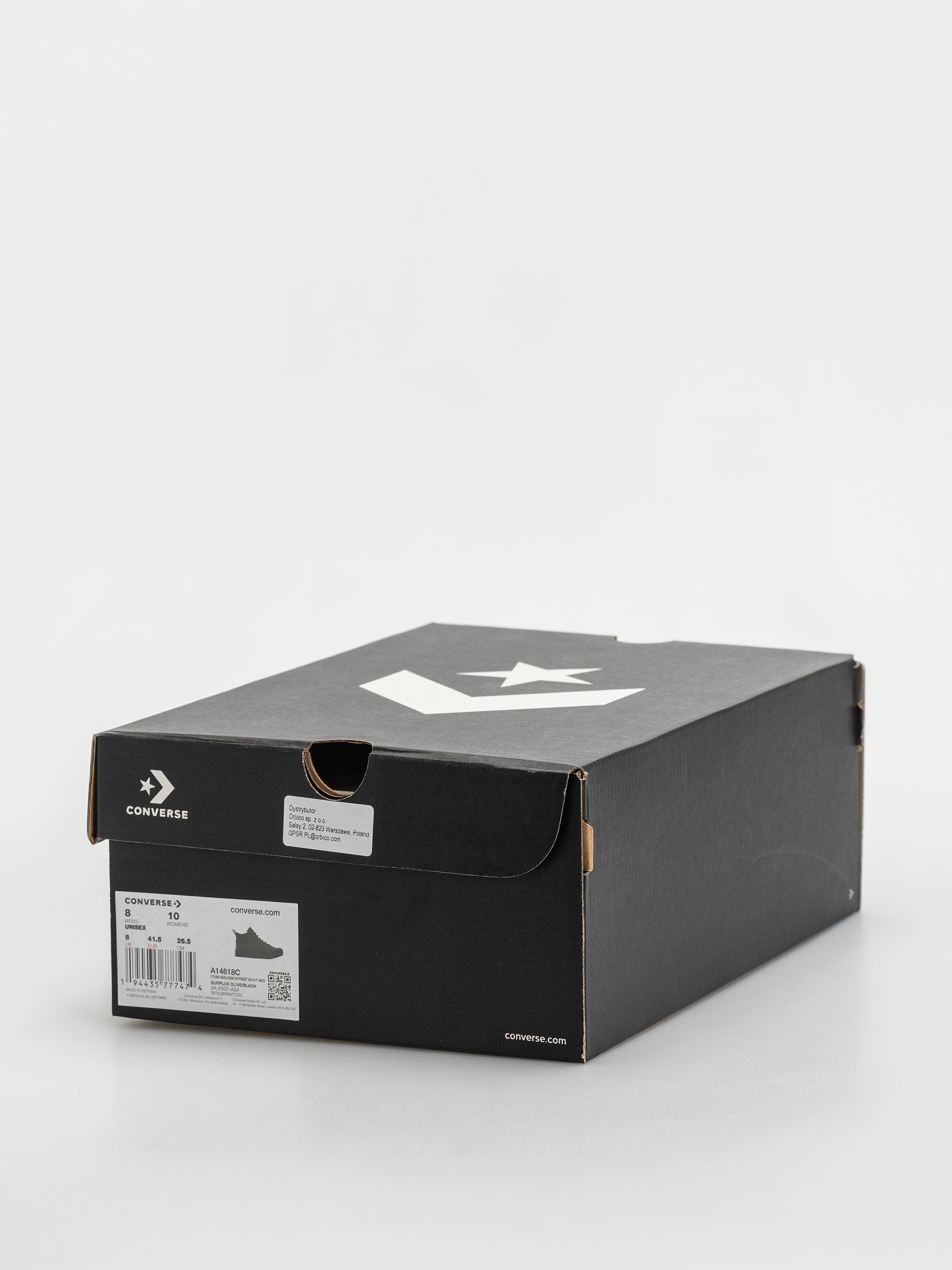 Pantofi Converse Chuck Taylor All Star Malden Street (boot/mid/olive)