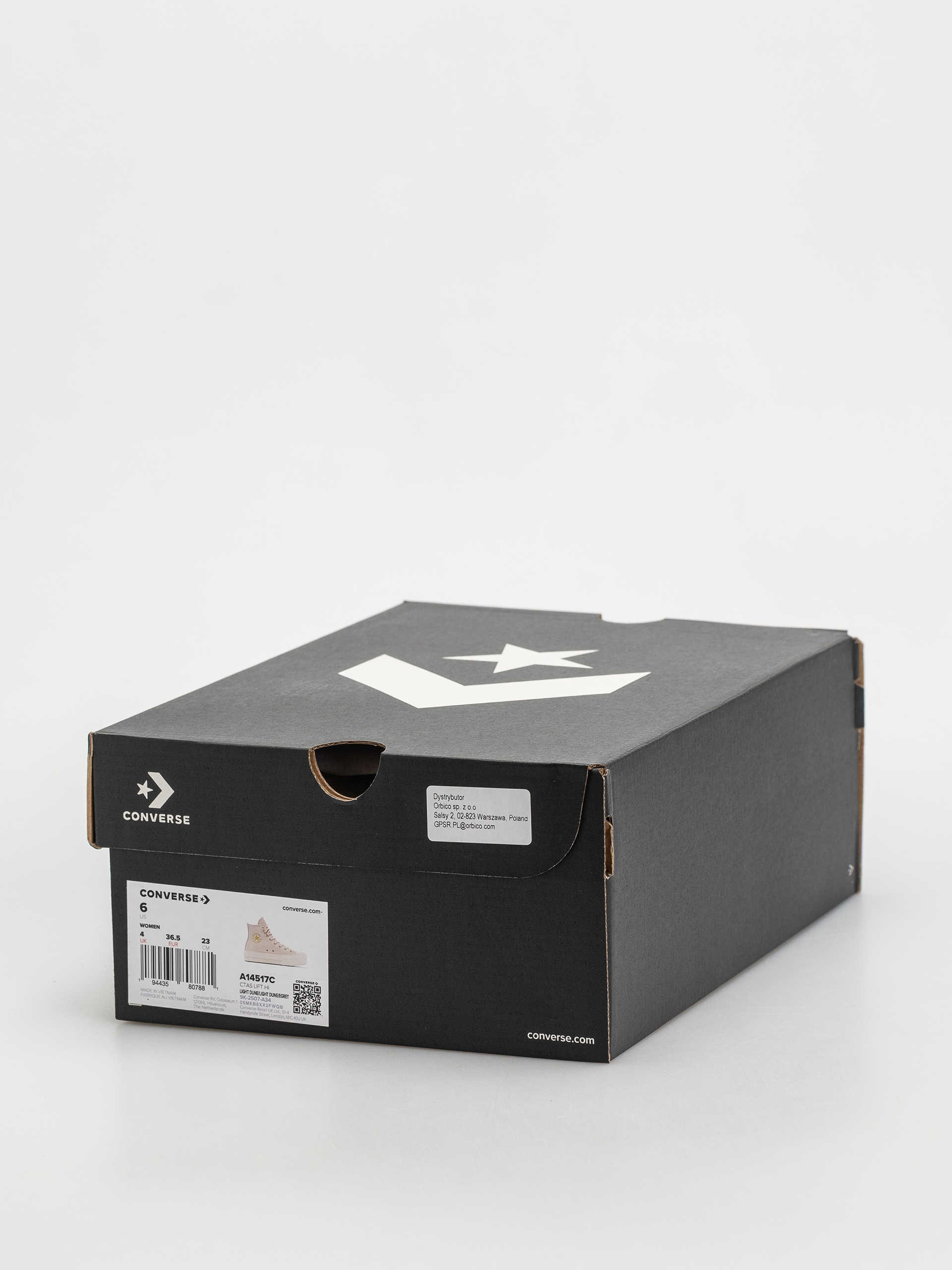 Teniși Converse Chuck Taylor All Star Lift Hi Wmn (light dune/light dune/egret)