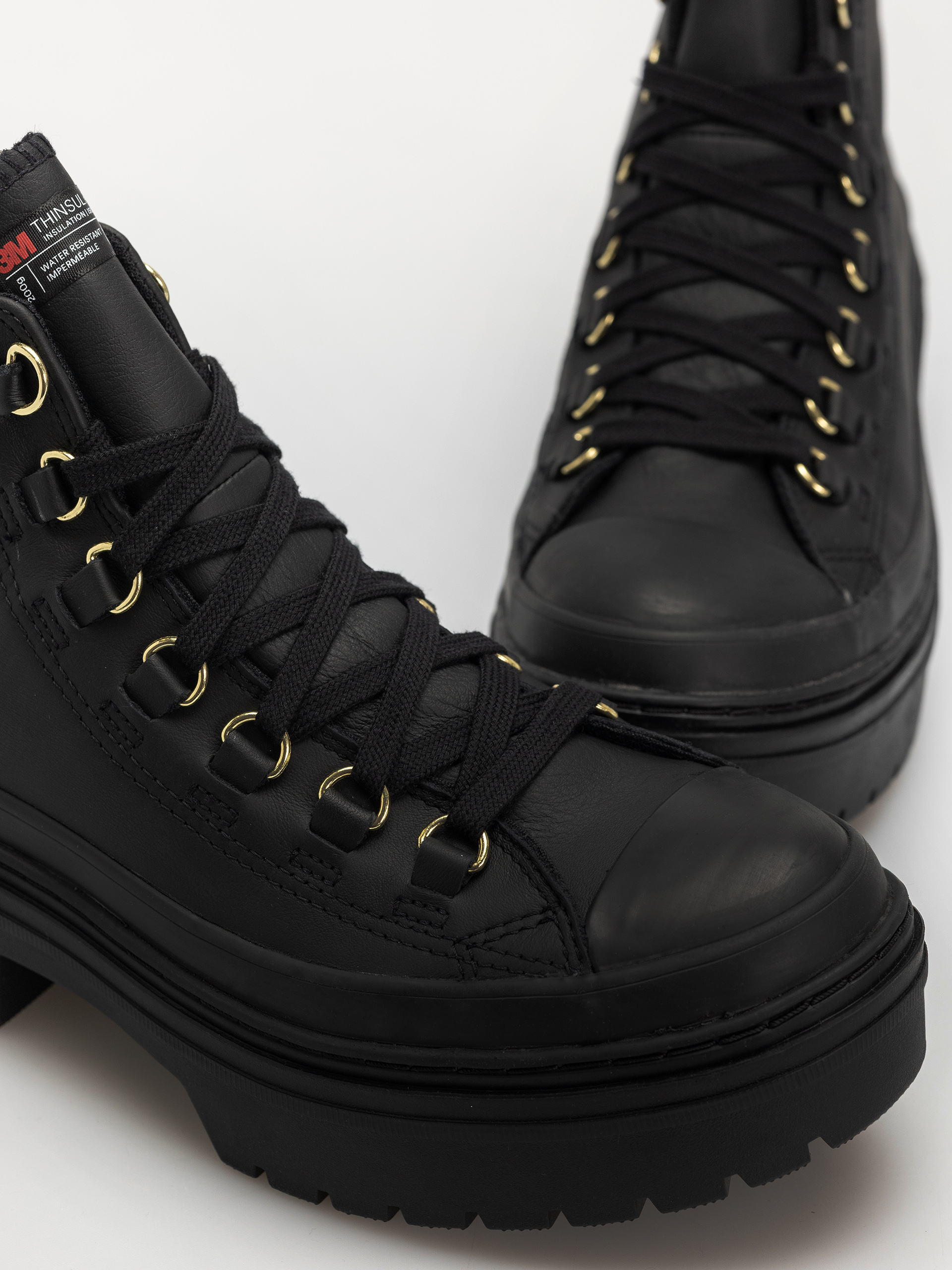 Pantofi Converse Chuck Taylor All Star Lugged Heel Wmn (black/black/gold)