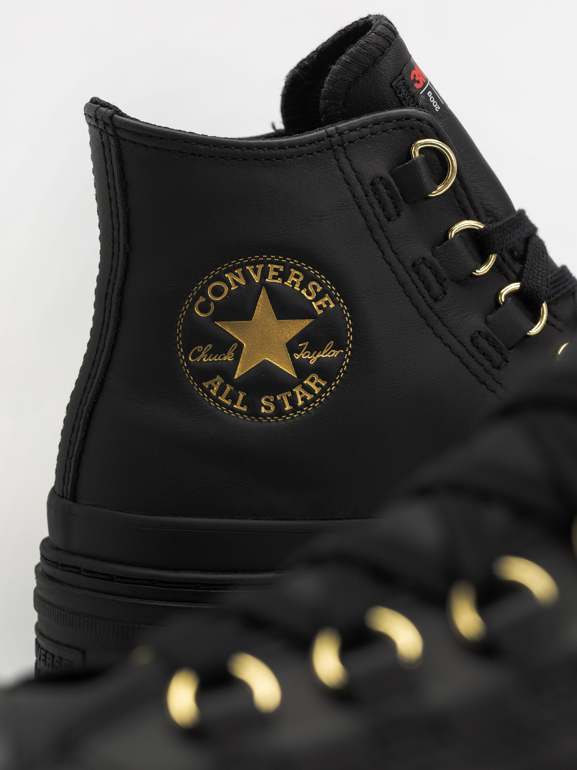 Pantofi Converse Chuck Taylor All Star Lugged Heel Wmn (black/black/gold)