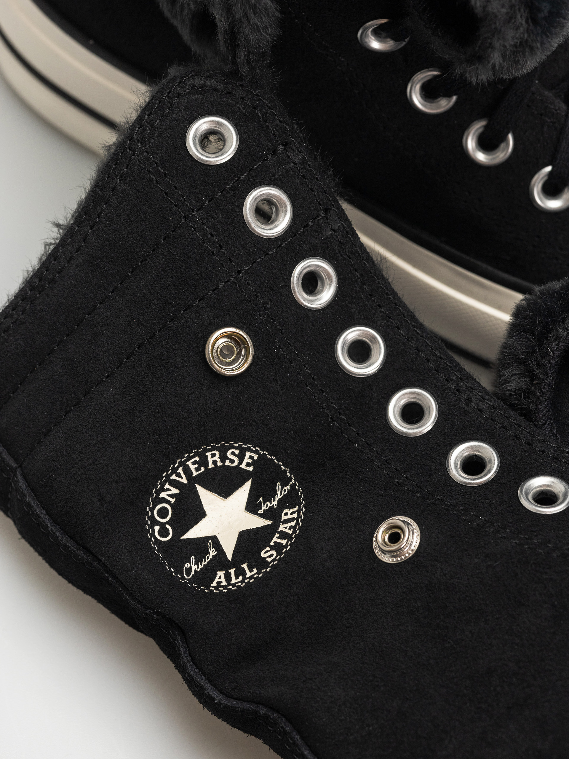 Teniși Converse Chuck Taylor All Star Fold Over Lift Wmn (black/black/black)