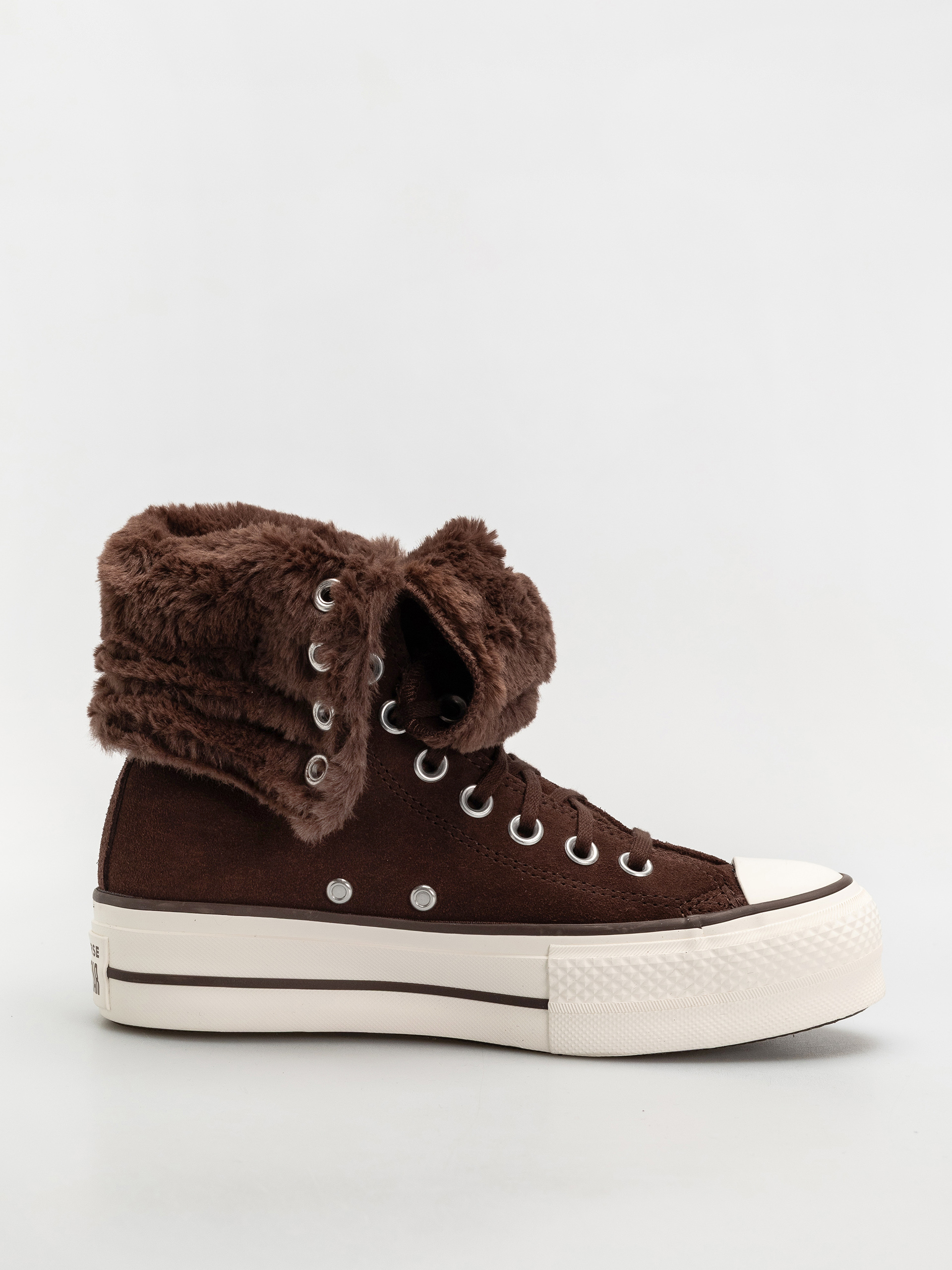 Teniși Converse Chuck Taylor All Star Fold Over Lift Wmn (totally fudged)