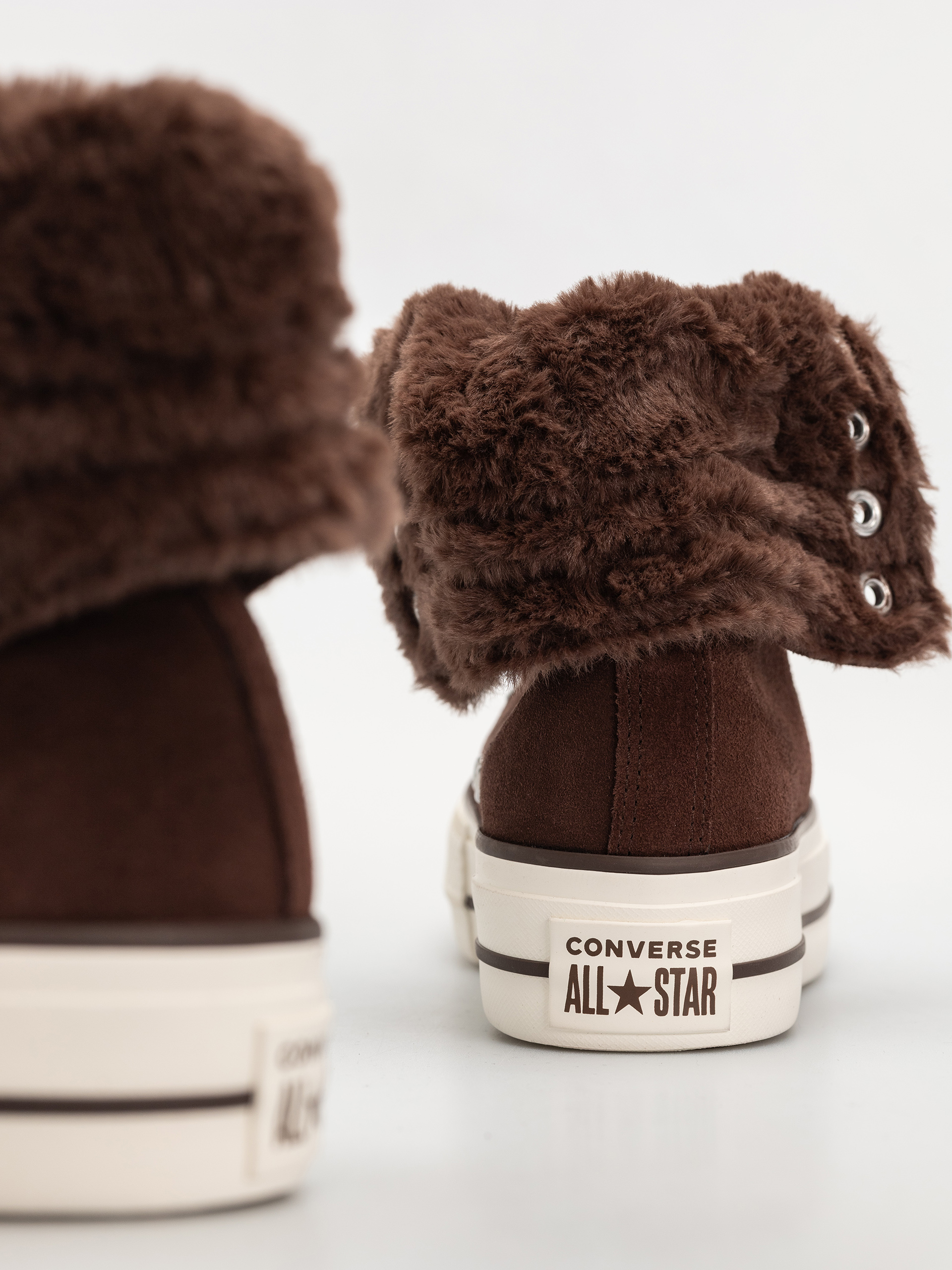 Teniși Converse Chuck Taylor All Star Fold Over Lift Wmn (totally fudged)