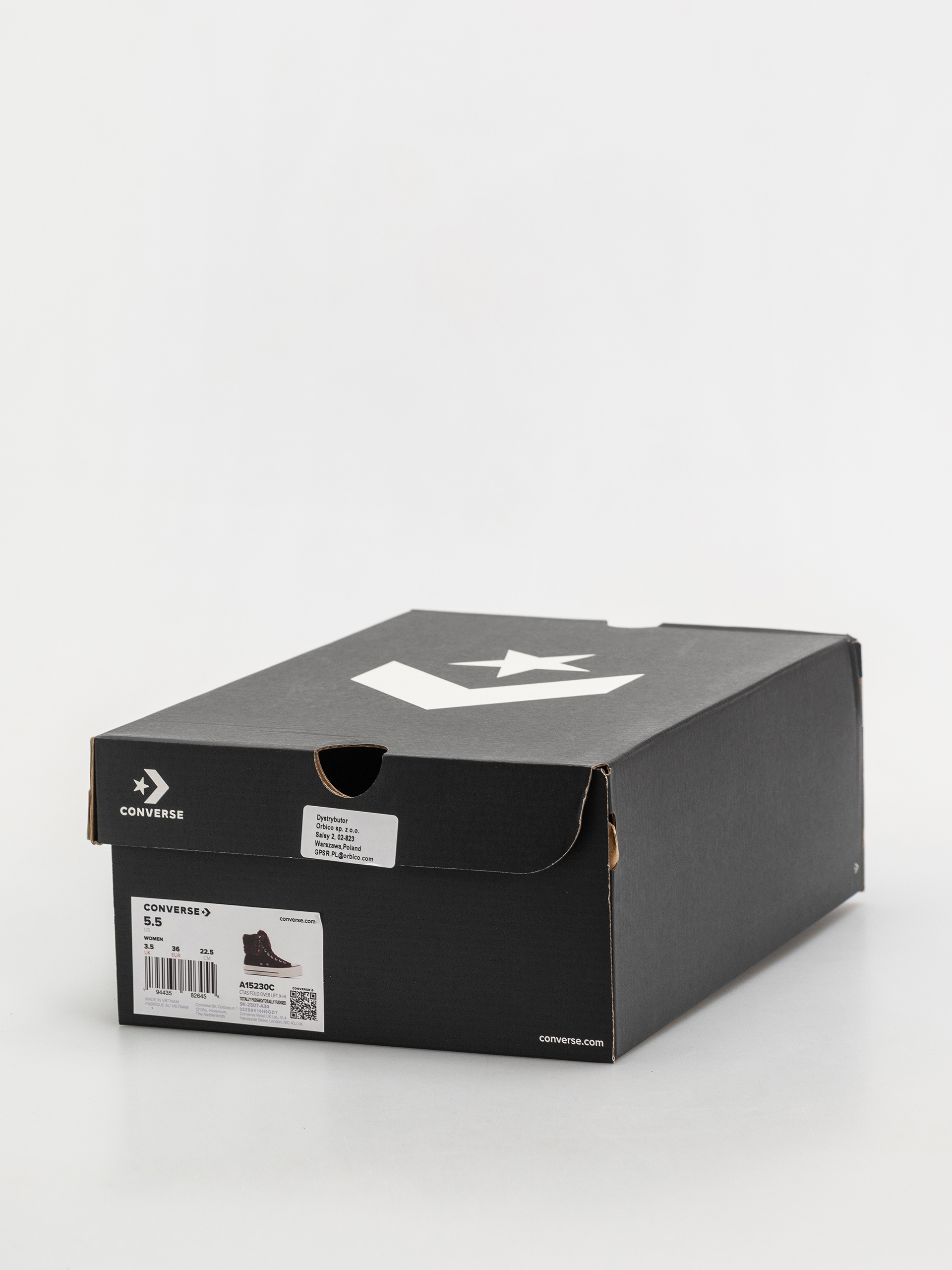 Teniși Converse Chuck Taylor All Star Fold Over Lift Wmn (totally fudged)