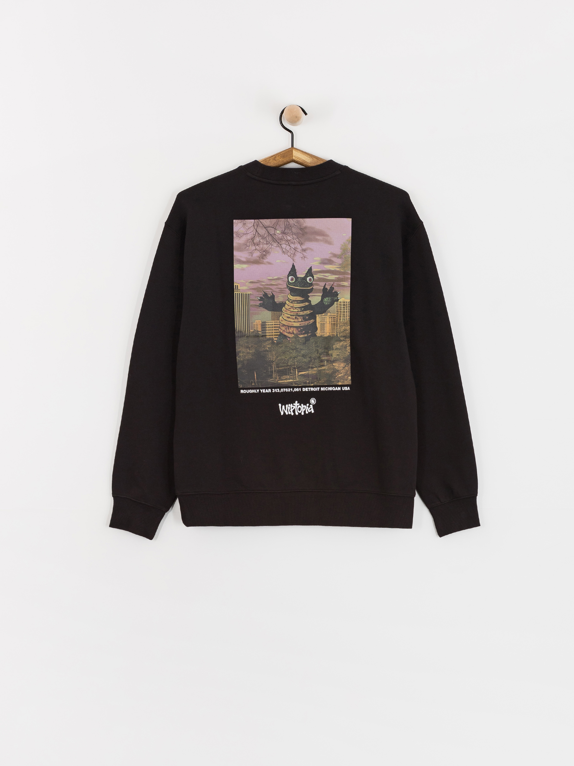 Hanorac Carhartt WIP Wiptopia Script Wmn (black/dark grey)