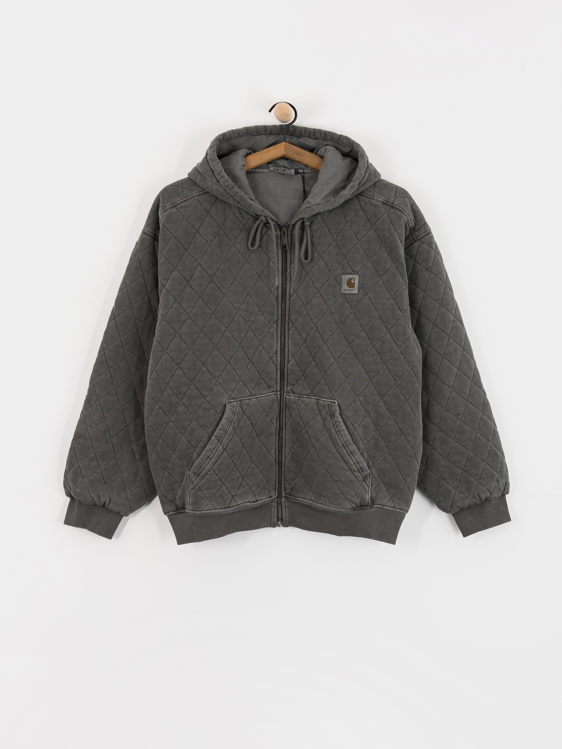 Geacă Carhartt WIP Vista Quilted ZHD (black/garment dyed)