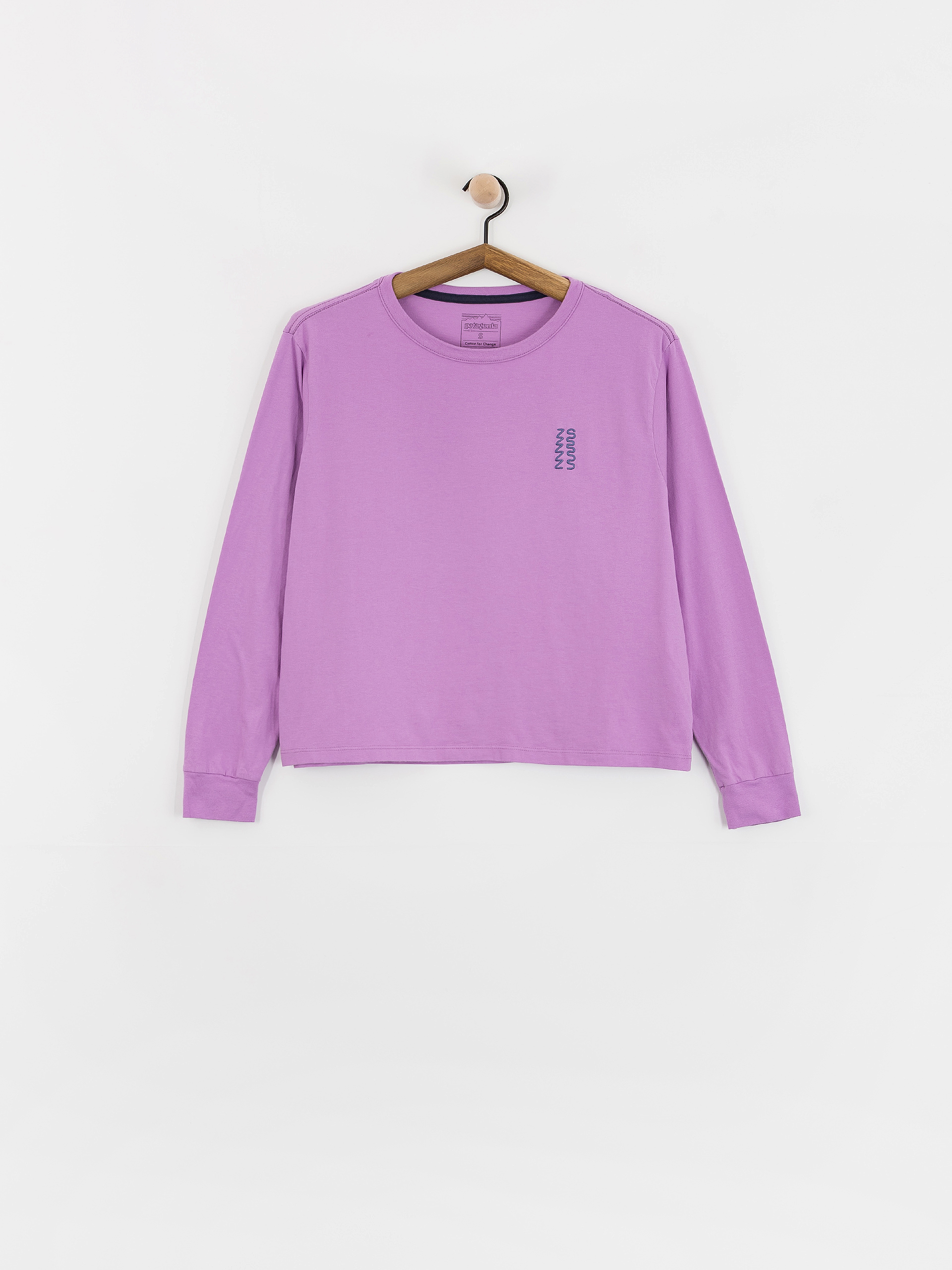 Longsleeve Patagonia Driftways Easy Cut Organic Wmn (brisk purple)