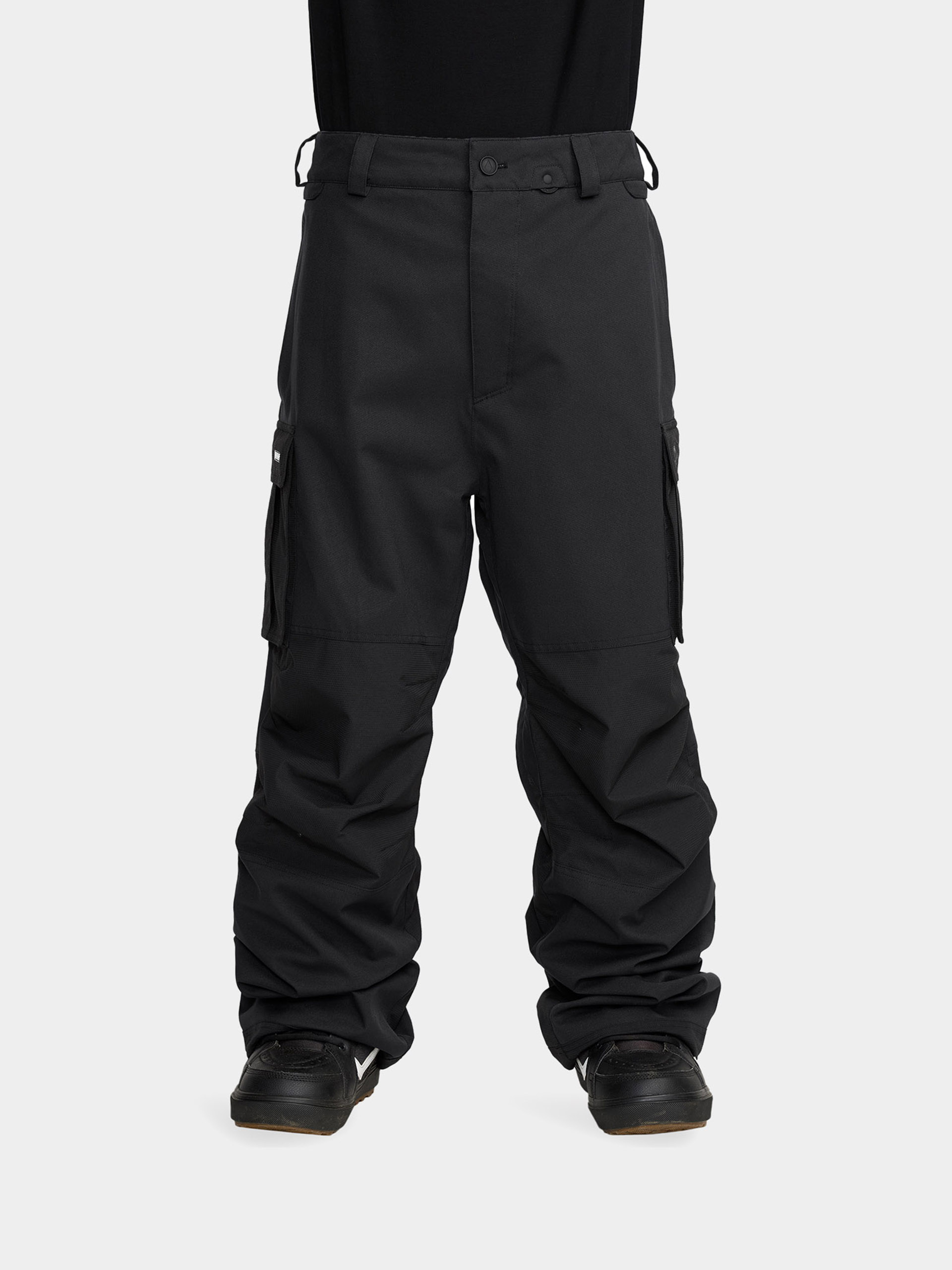 Pantaloni pentru snowboard Volcom Nwrk Baggy (black)
