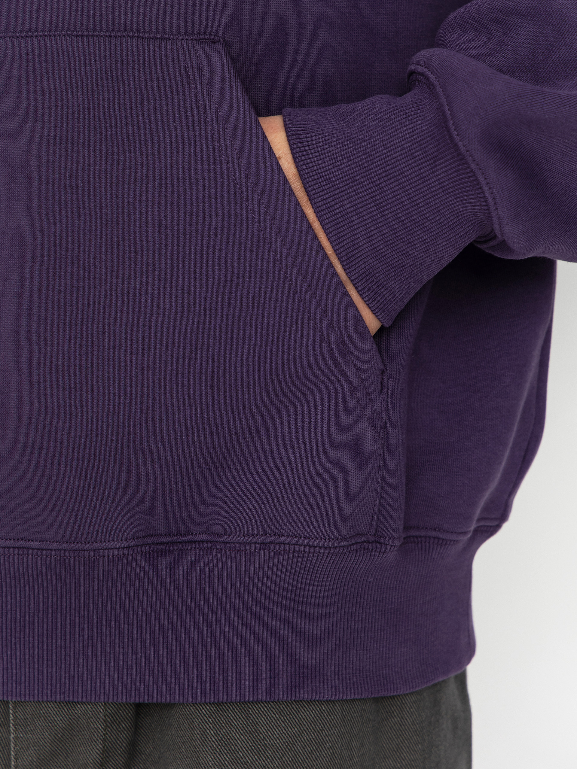 Hanorac cu glugă Carhartt WIP Carhartt HD (lakers/salt)