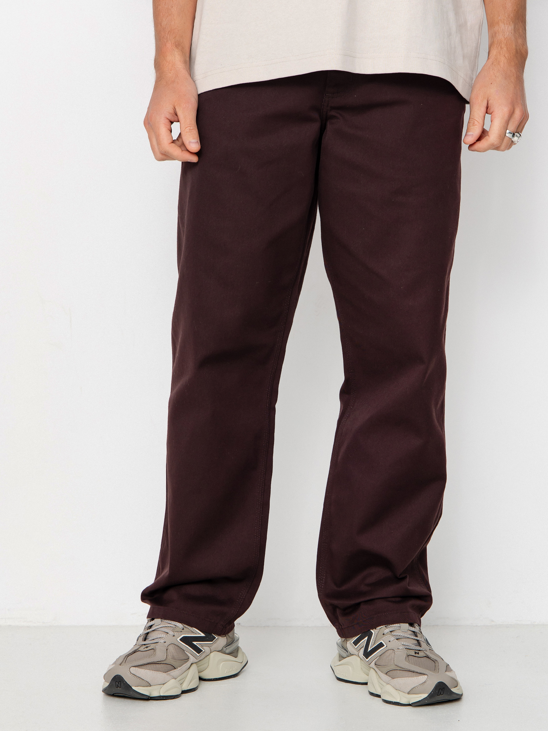 Pantaloni Carhartt WIP Simple (palisander/rinsed)
