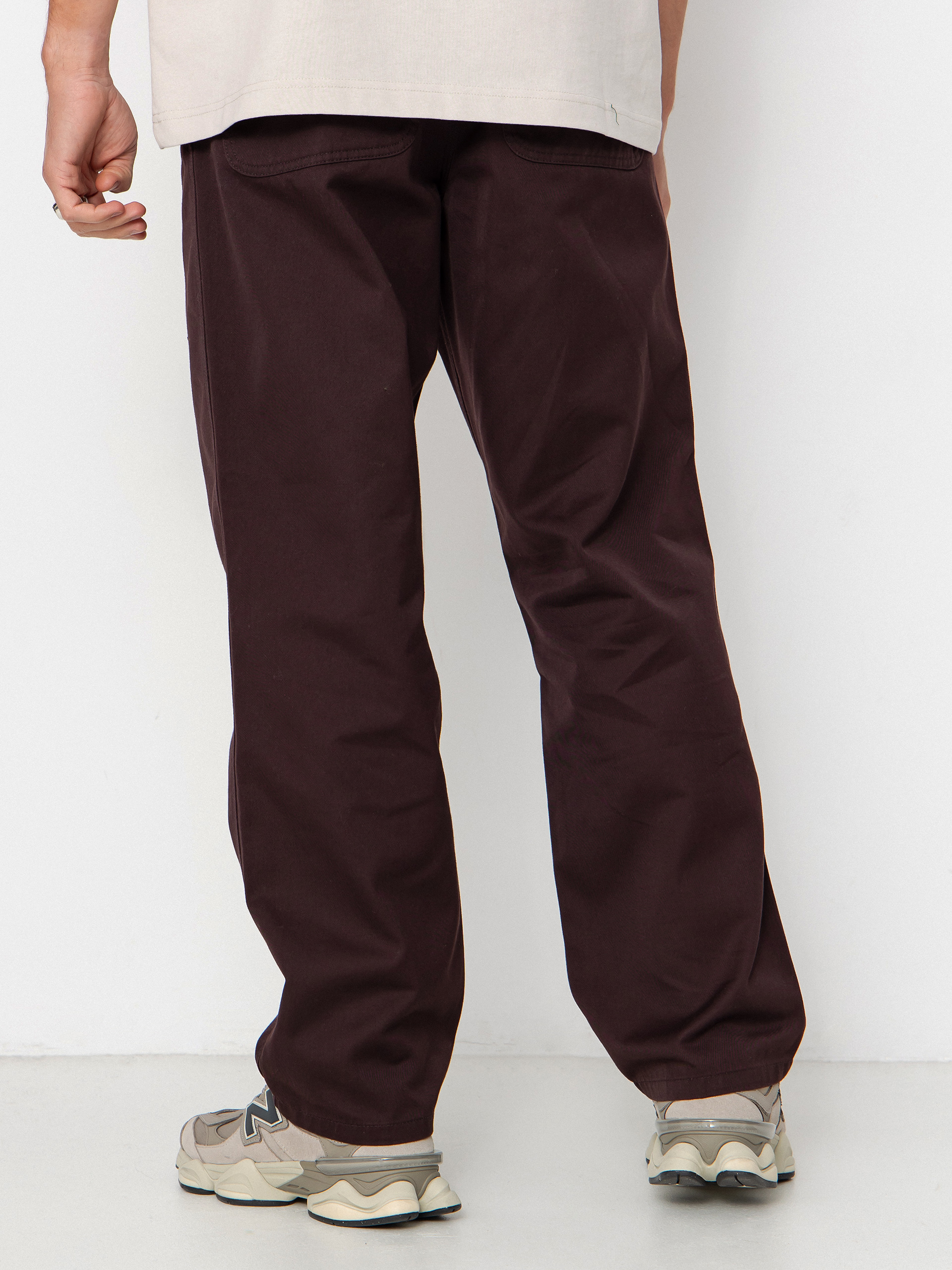 Pantaloni Carhartt WIP Simple (palisander/rinsed)